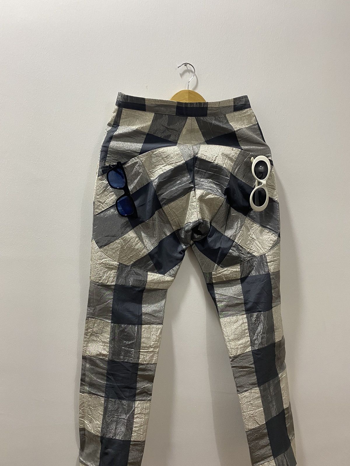 Yohji Yamamoto Y’s Yohji Yamamoto Plaid Checkered Pant Size US 29 - 4 Thumbnail
