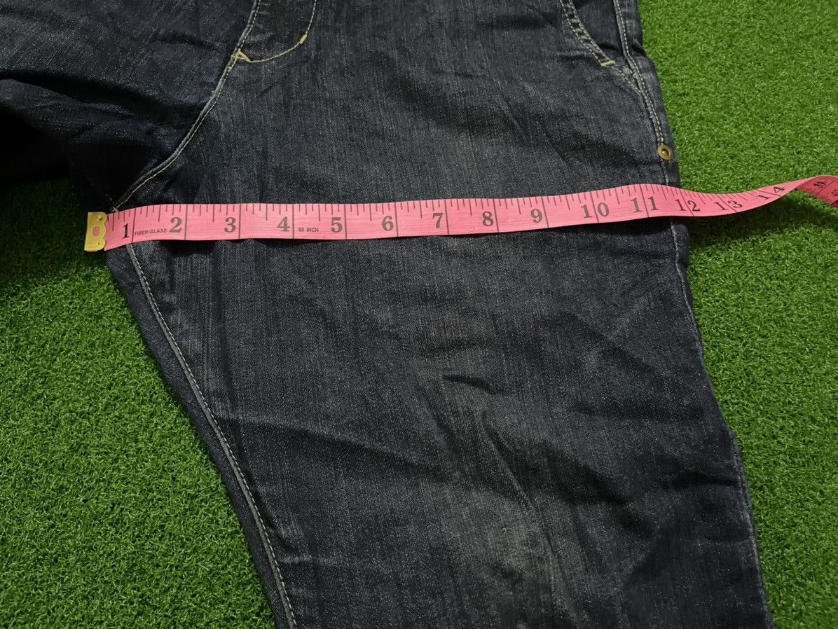Issey Miyake × mercibeaucoup Mercibeaucoup by Issey miyake Low Crotch Denim Pants Size US 28 / EU 44 - 15 Thumbnail