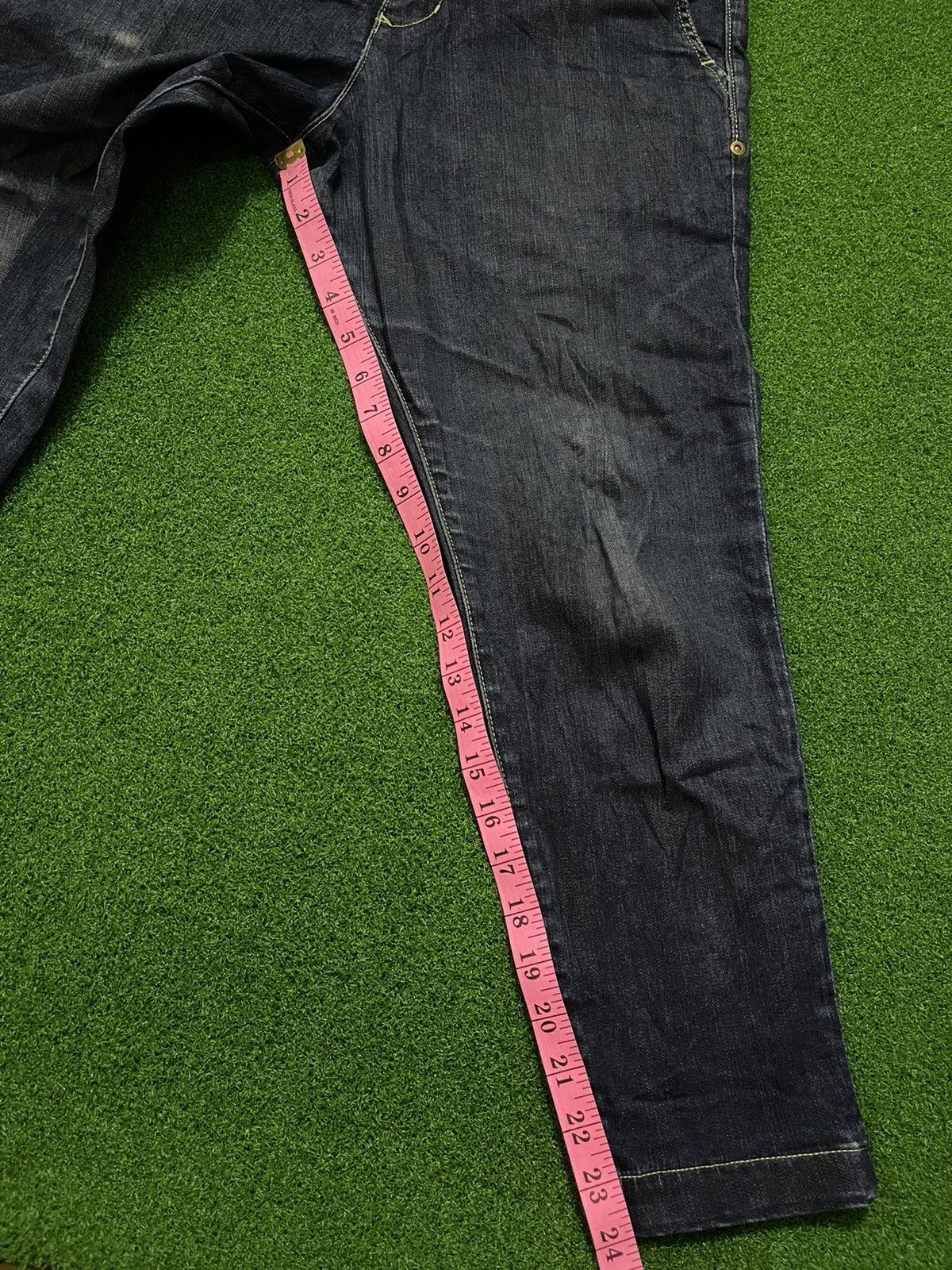 Issey Miyake × mercibeaucoup Mercibeaucoup by Issey miyake Low Crotch Denim Pants Size US 28 / EU 44 - 13 Thumbnail