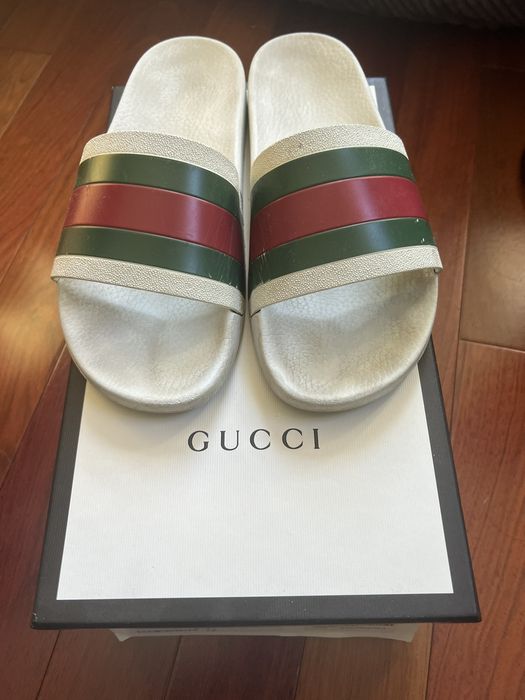 Gucci Gucci Pursuit Pool Slides Grailed
