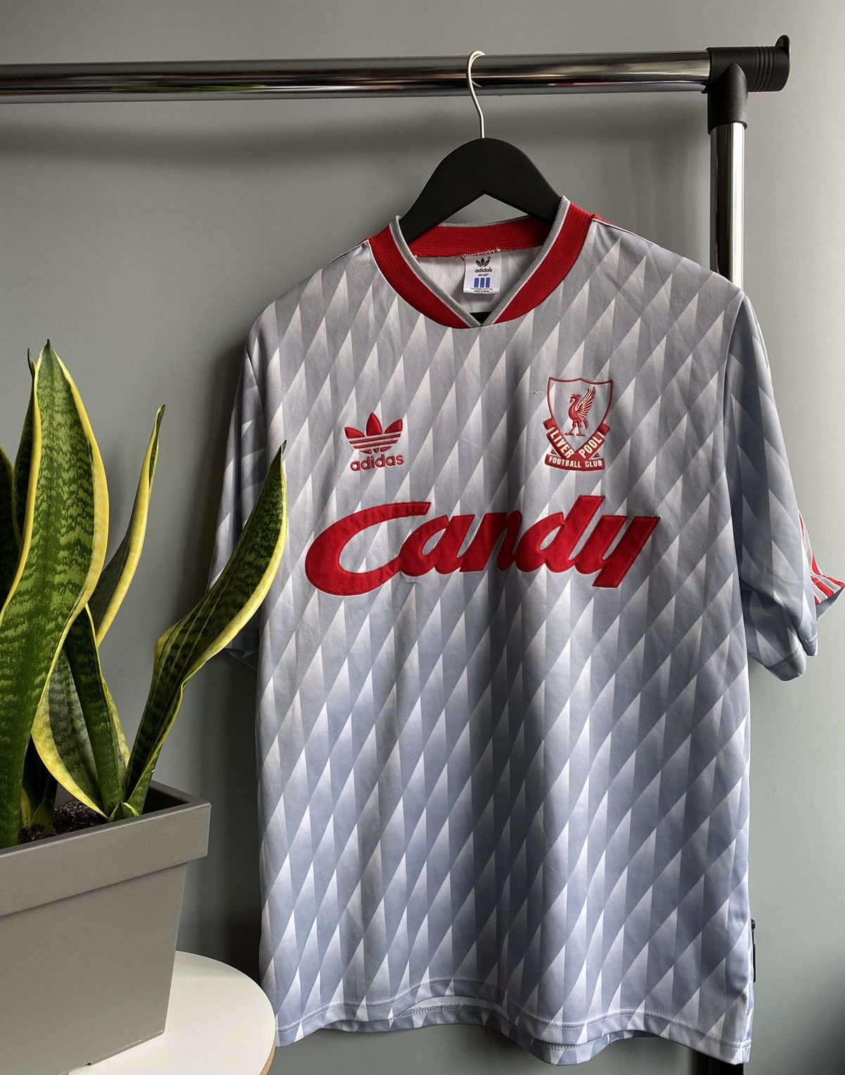 Adidas Vintage Adidas Liverpool 198991 Candy Soccer Jersey Grailed