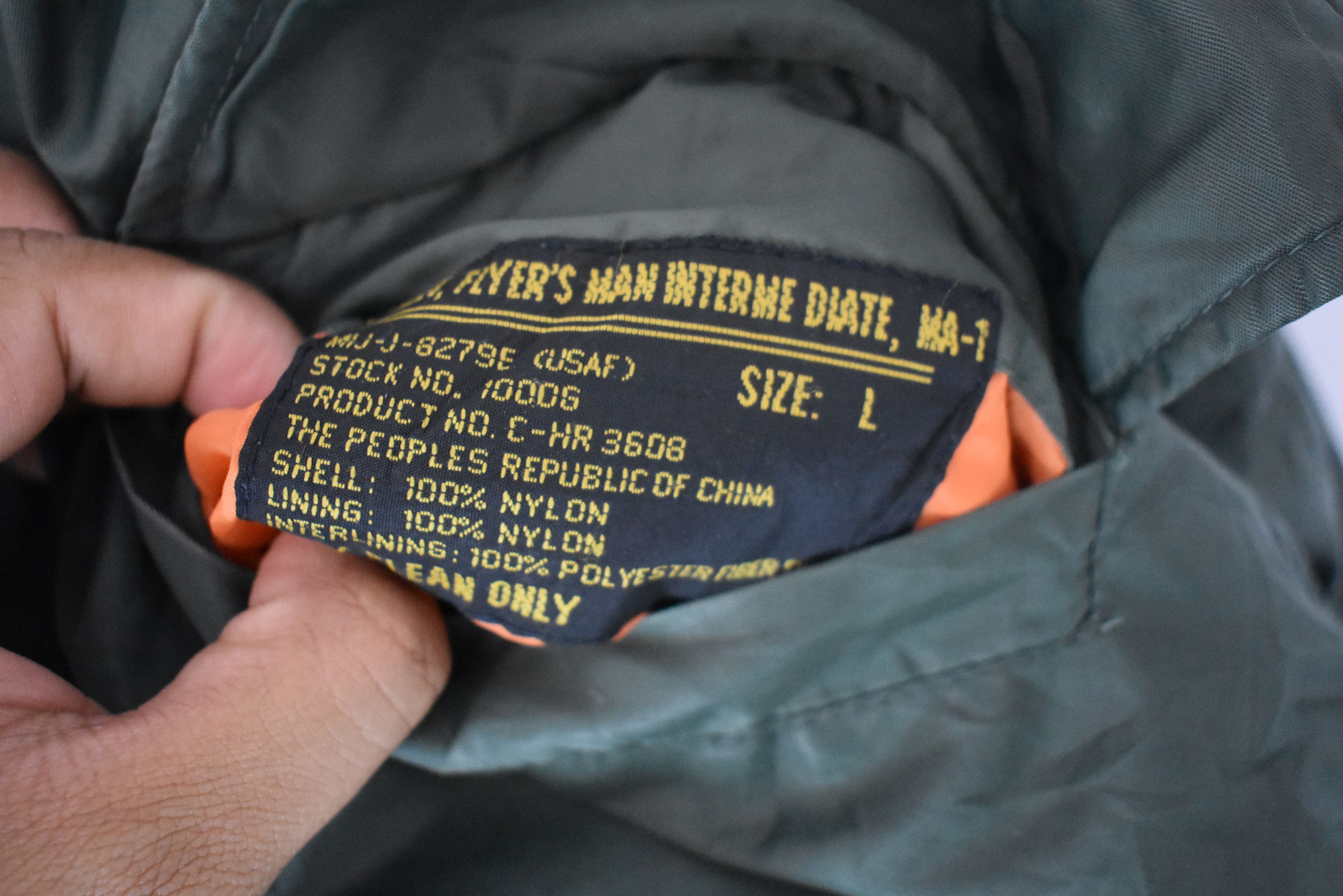 Other Vintage Air Force Bomber Jacket Size US L / EU 52-54 / 3 - 4 Thumbnail