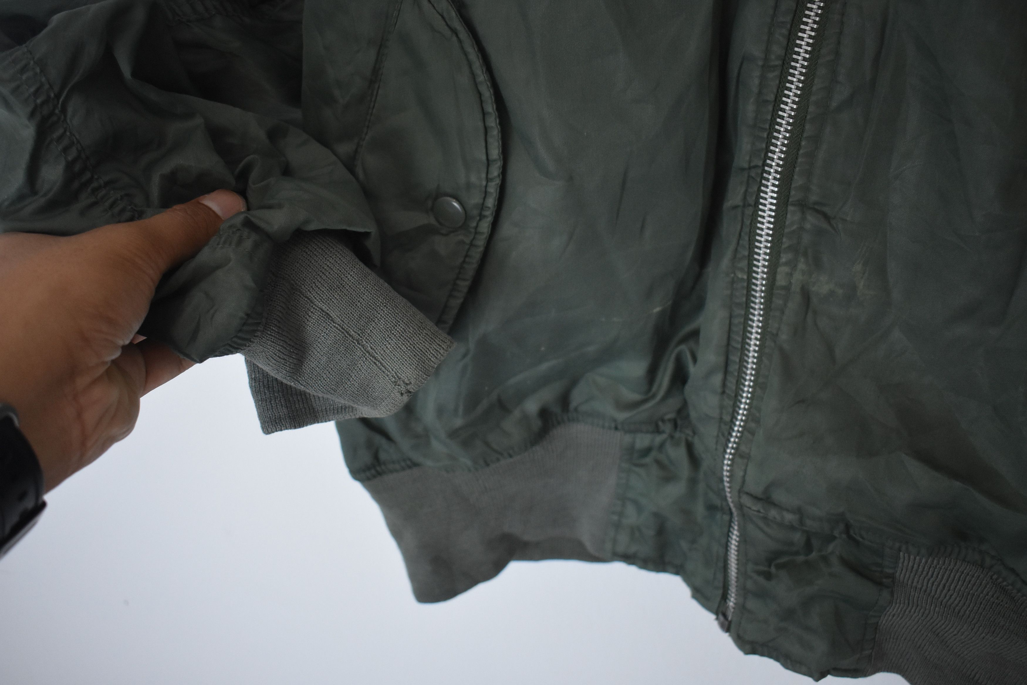 Other Vintage Air Force Bomber Jacket Size US L / EU 52-54 / 3 - 3 Thumbnail