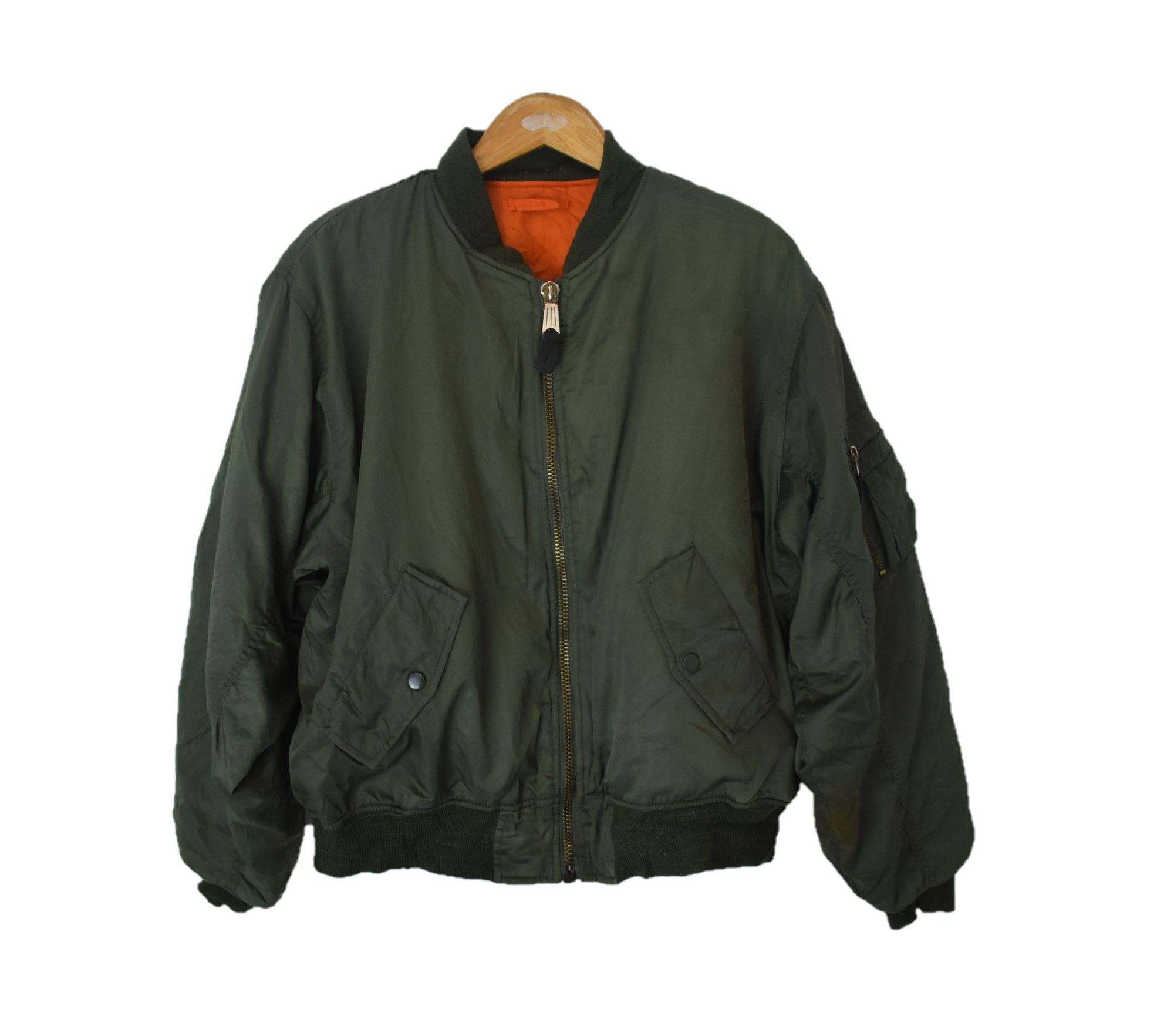 Vintage Vintage Air Force Bomber Jacket Size US L / EU 52-54 / 3 - 1 Thumbnail