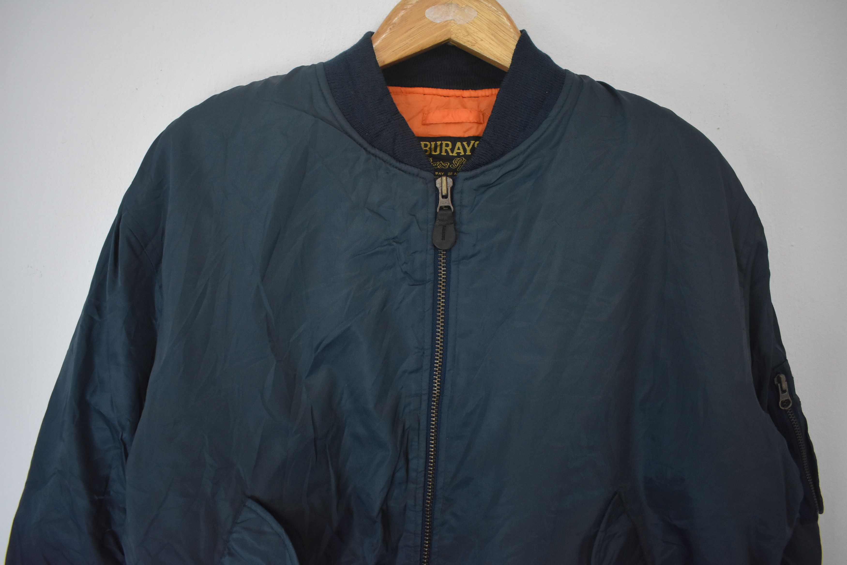 Japanese Brand × Vintage Vintage Aburaysia Bomber Jacket Air Force Size US M / EU 48-50 / 2 - 2 Thumbnail