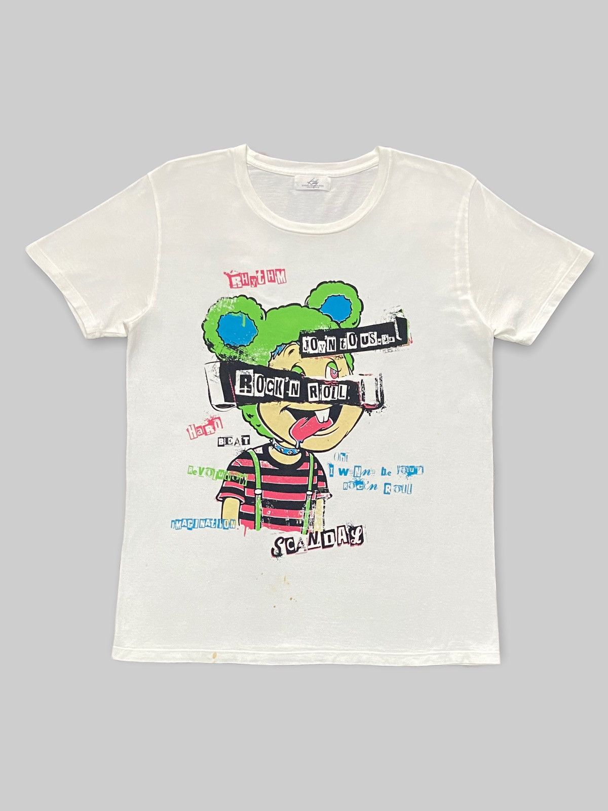 Vintage Seditionaries Kitty Scandal Japan Mickey Punk tees