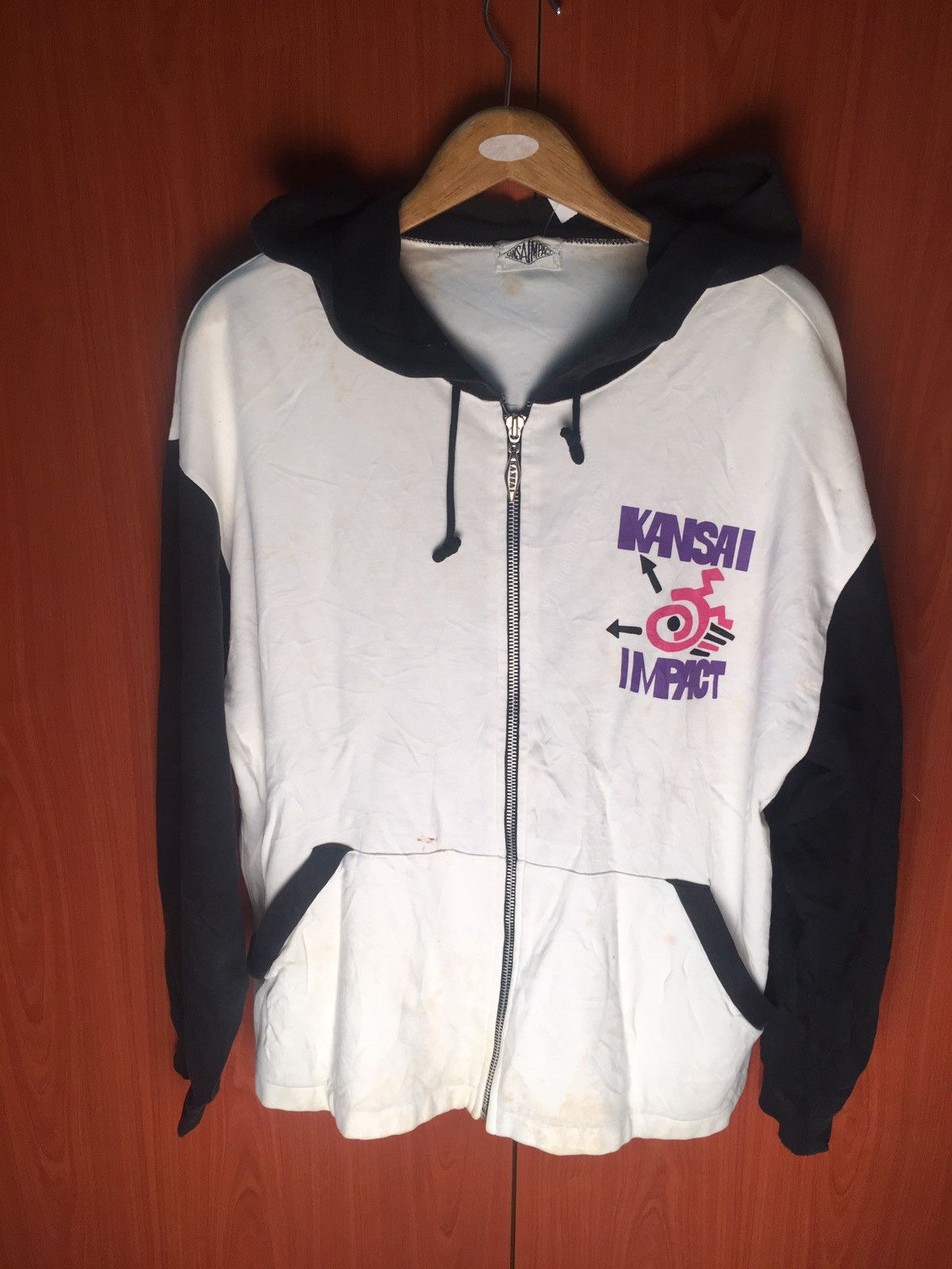 Japanese Brand × Kansai Yamamoto Kansai Yamamoto Hoodie Unique Design Size US L / EU 52-54 / 3 - 2 Thumbnail