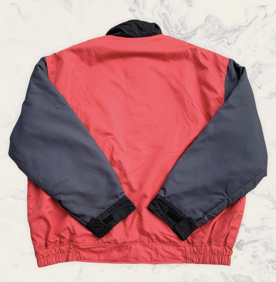 Vintage Rare! Vintage 90s SHELL Oil Quilted Bomber Racing Jacket Size US XL / EU 56 / 4 - 2 Thumbnail