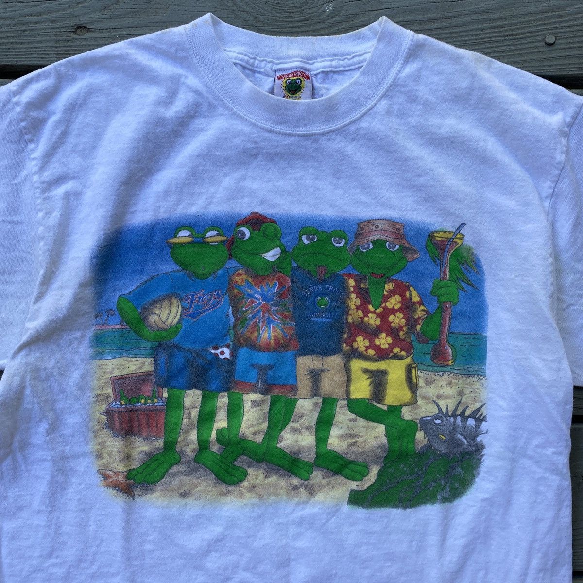 Vintage Señor Frogs Cozumel Mexico Vintage Vacation T-Shirt Size US L / EU 52-54 / 3 - 2 Thumbnail