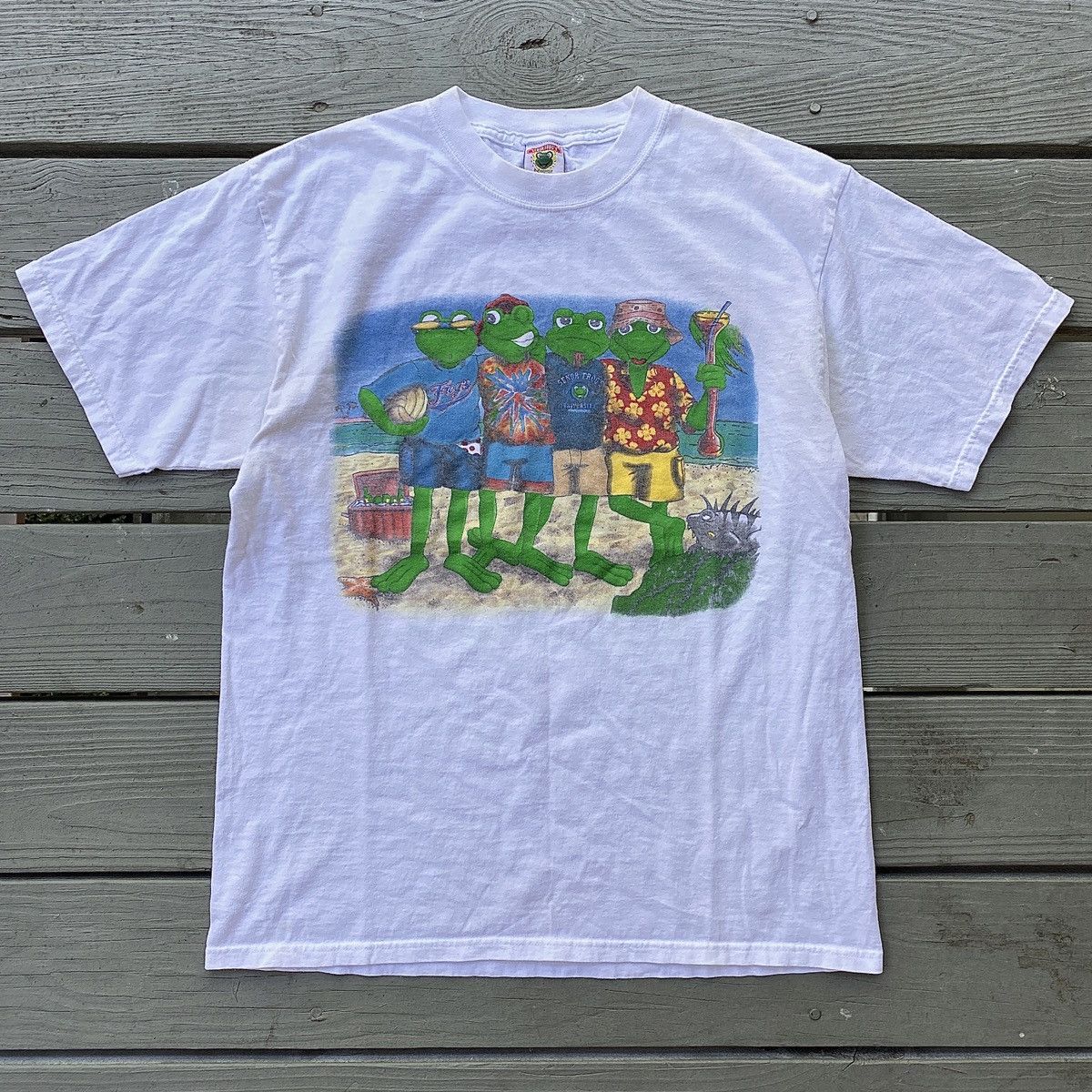 Vintage Señor Frogs Cozumel Mexico Vintage Vacation T-Shirt Size US L / EU 52-54 / 3 - 1 Thumbnail