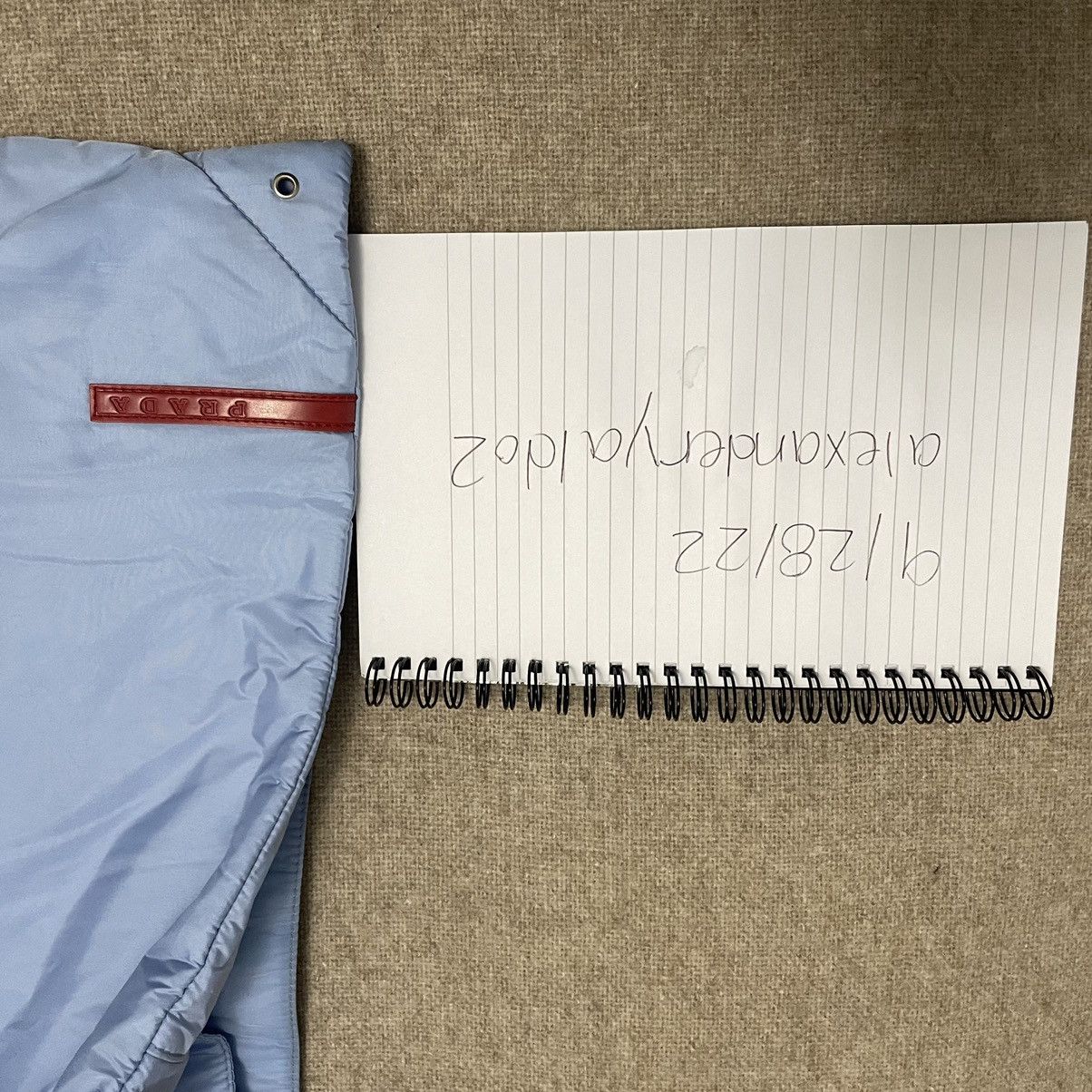 Prada Prada Light Blue Vintage Backpack Size ONE SIZE - 4 Thumbnail