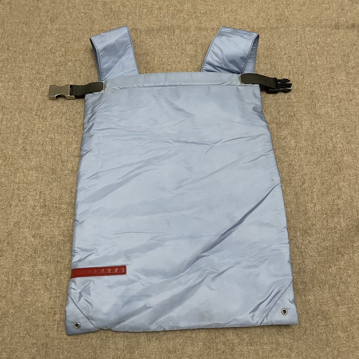 Prada Prada Light Blue Vintage Backpack Size ONE SIZE - 1 Thumbnail