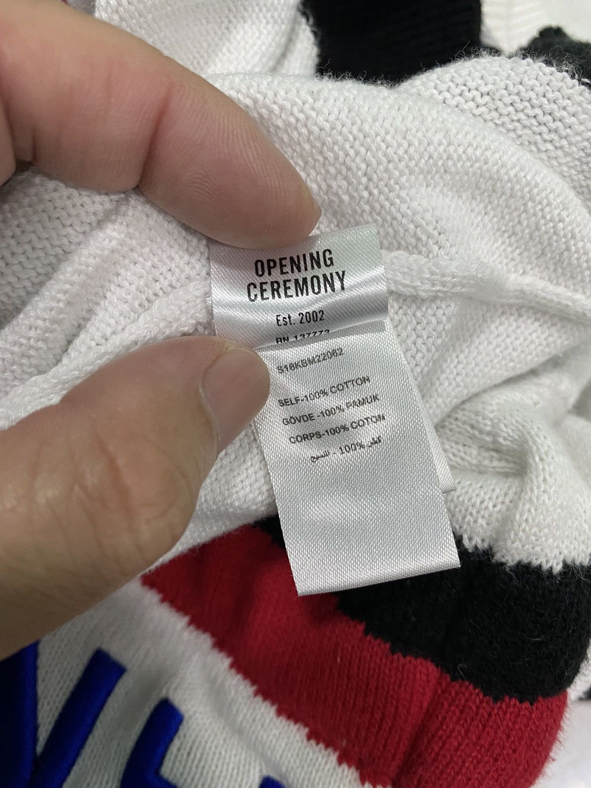 Opening Ceremony Opening Ceremony Racing padded sleeve knit Size US M / EU 48-50 / 2 - 13 Thumbnail