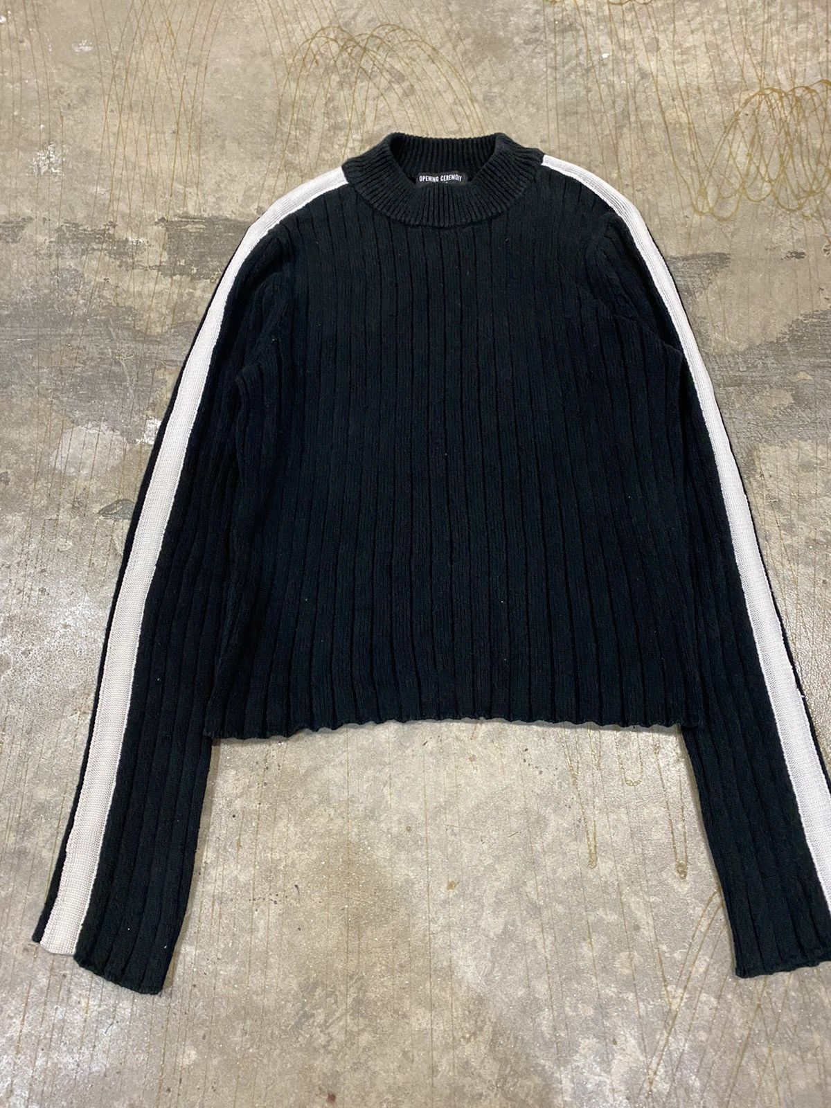 Japanese Brand × Opening Ceremony Opening Ceremony Crop knitwear white stripe body fit Size US S / EU 44-46 / 1 - 3 Thumbnail