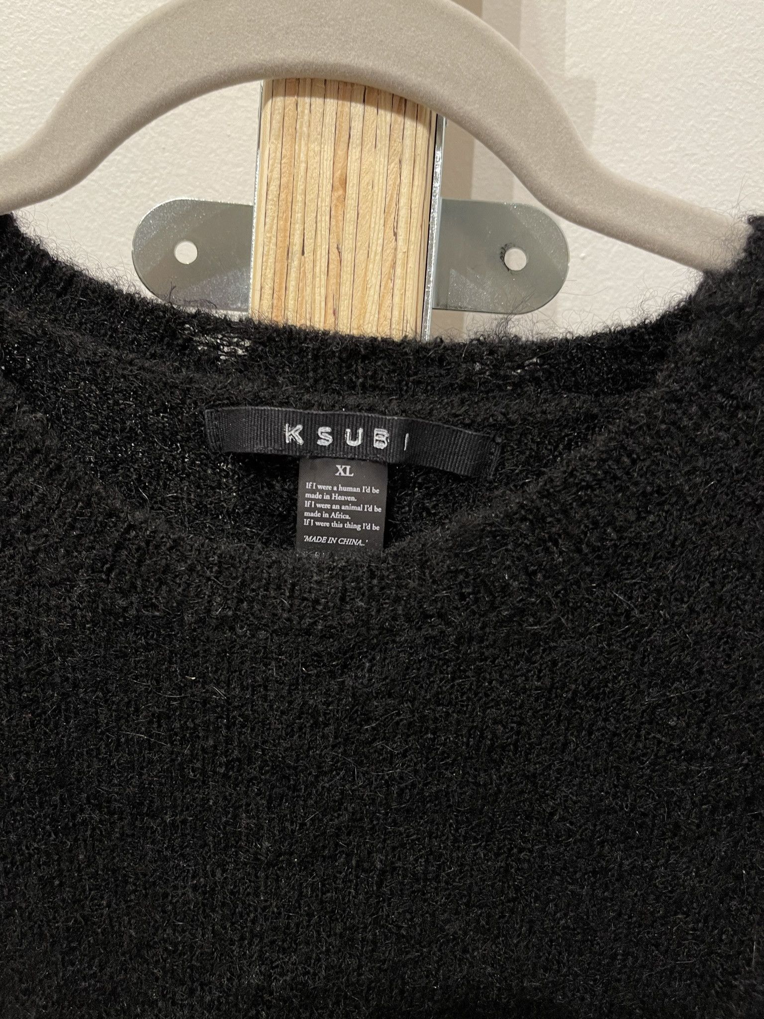 Ksubi Ksubi Mohair Sweater Size US XL / EU 56 / 4 - 2 Thumbnail