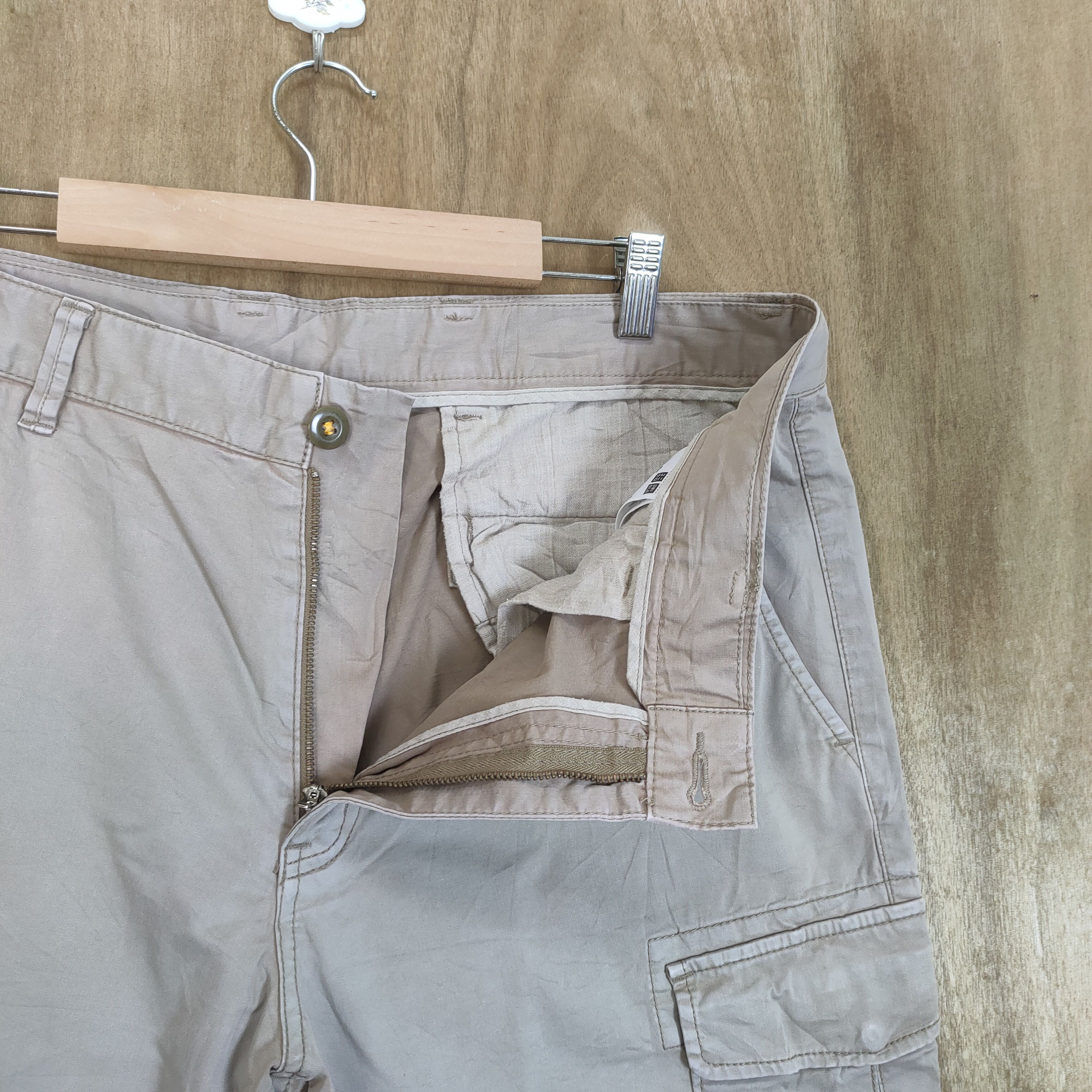 Japanese Brand × Vintage VINTAGE JAPANESE BRAND FADED CARGO PANTS Size US 34 / EU 50 - 12 Thumbnail