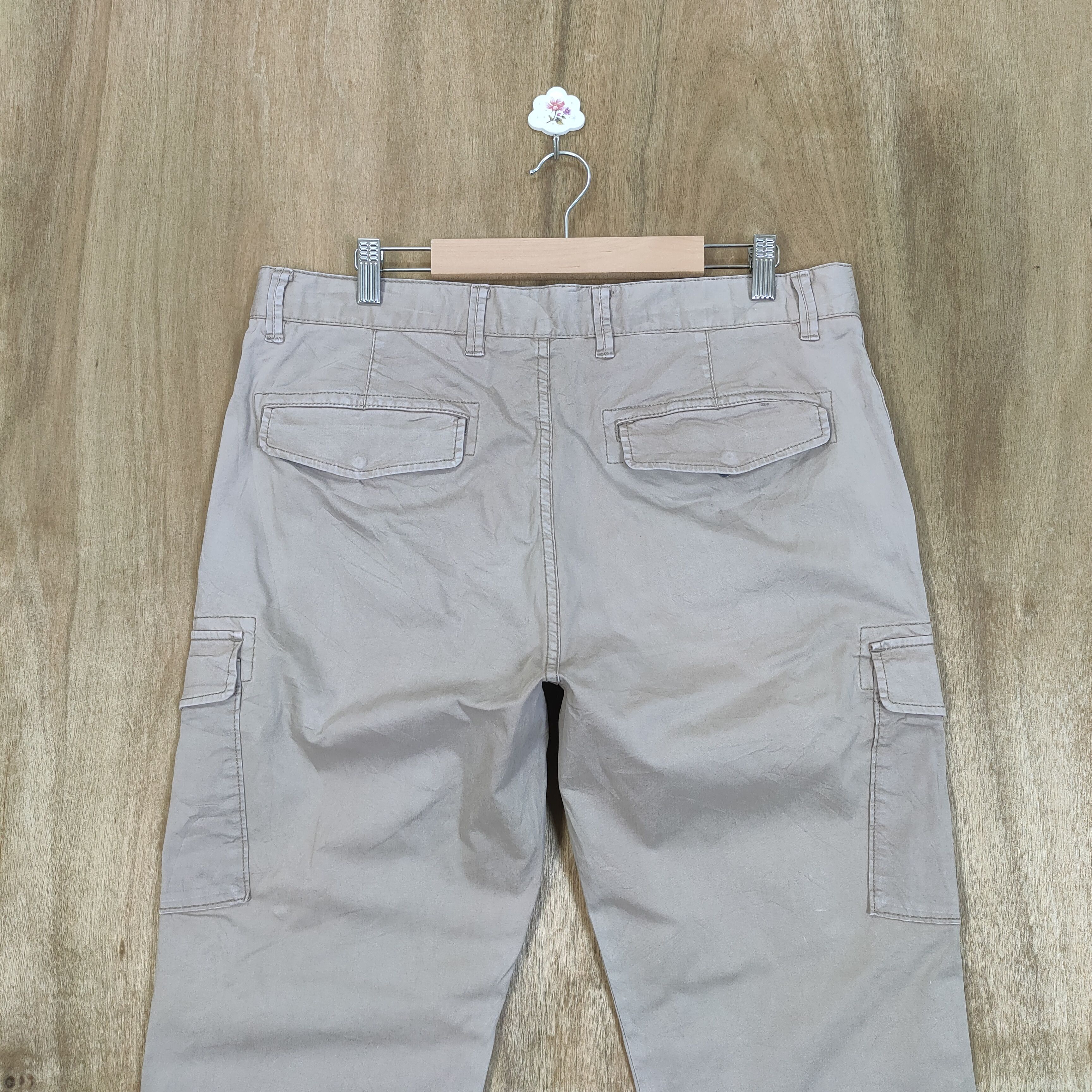 Japanese Brand × Vintage VINTAGE JAPANESE BRAND FADED CARGO PANTS Size US 34 / EU 50 - 10 Thumbnail