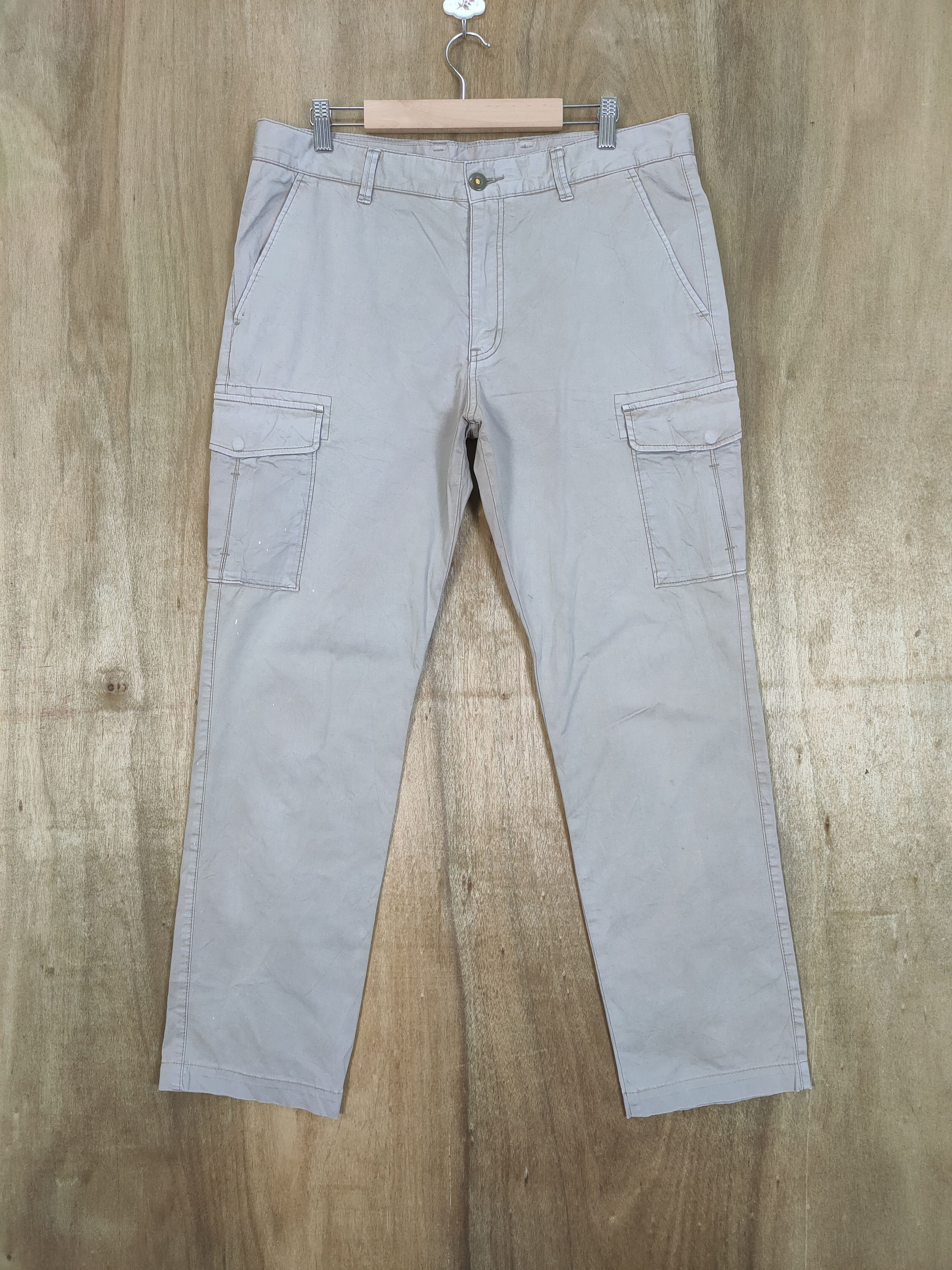 VINTAGE JAPANESE BRAND FADED CARGO PANTS