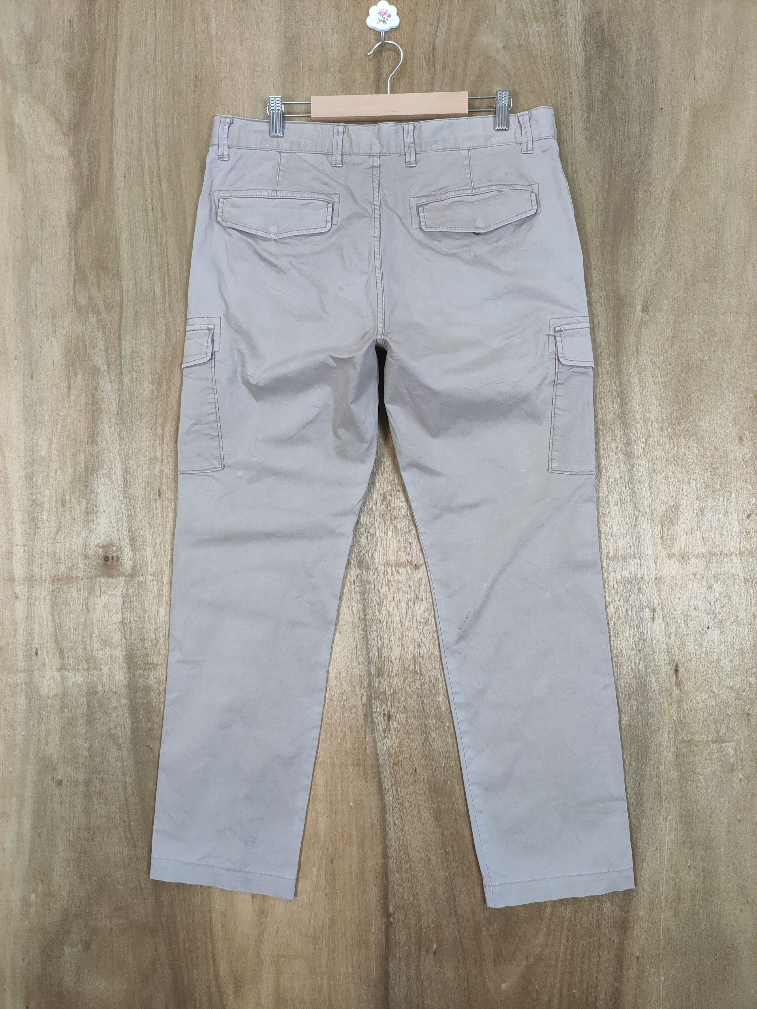 Japanese Brand × Vintage VINTAGE JAPANESE BRAND FADED CARGO PANTS Size US 34 / EU 50 - 9 Thumbnail