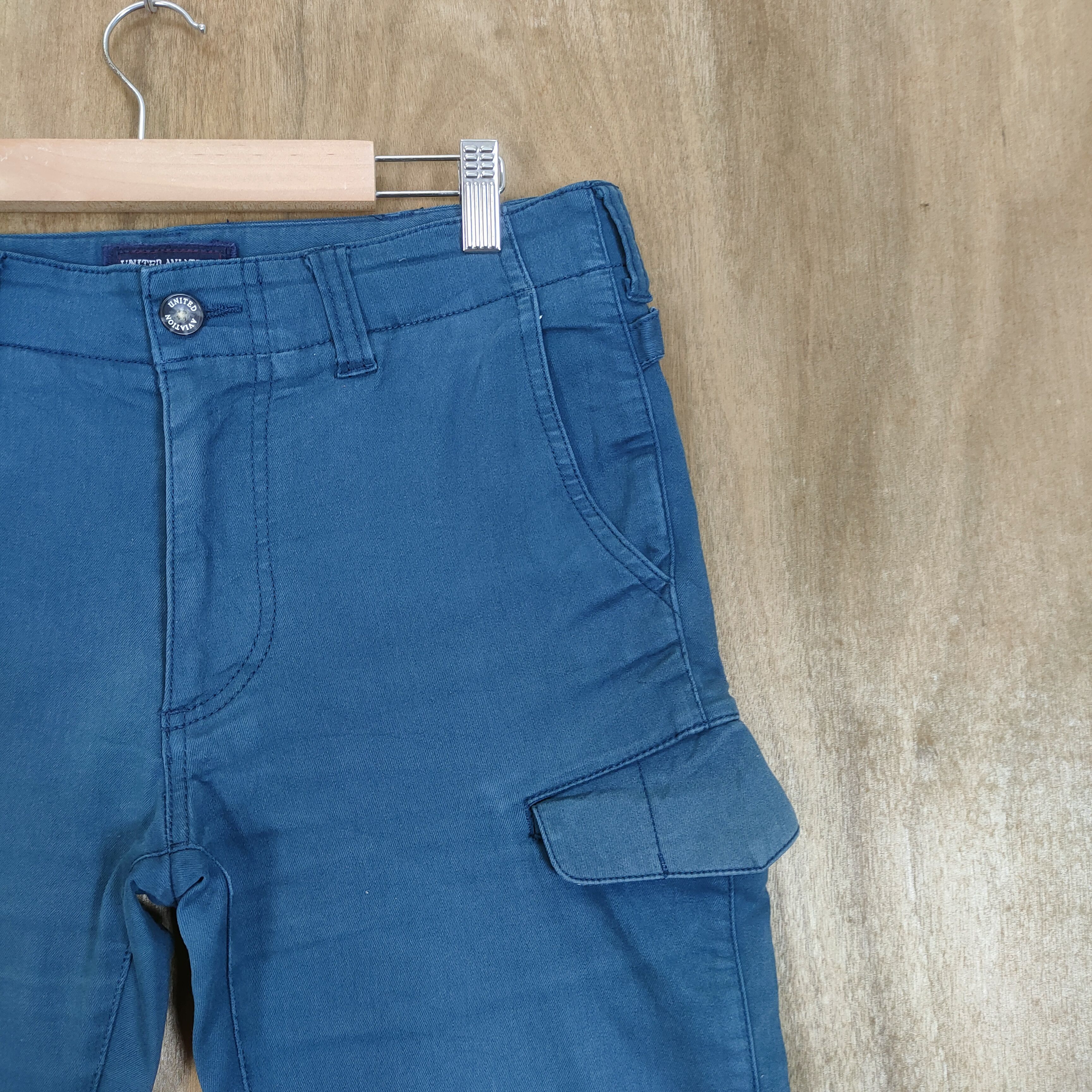 Japanese Brand UNITED AVITION CARGO PANTS SKINNY STYLE Size US 31 - 7 Thumbnail