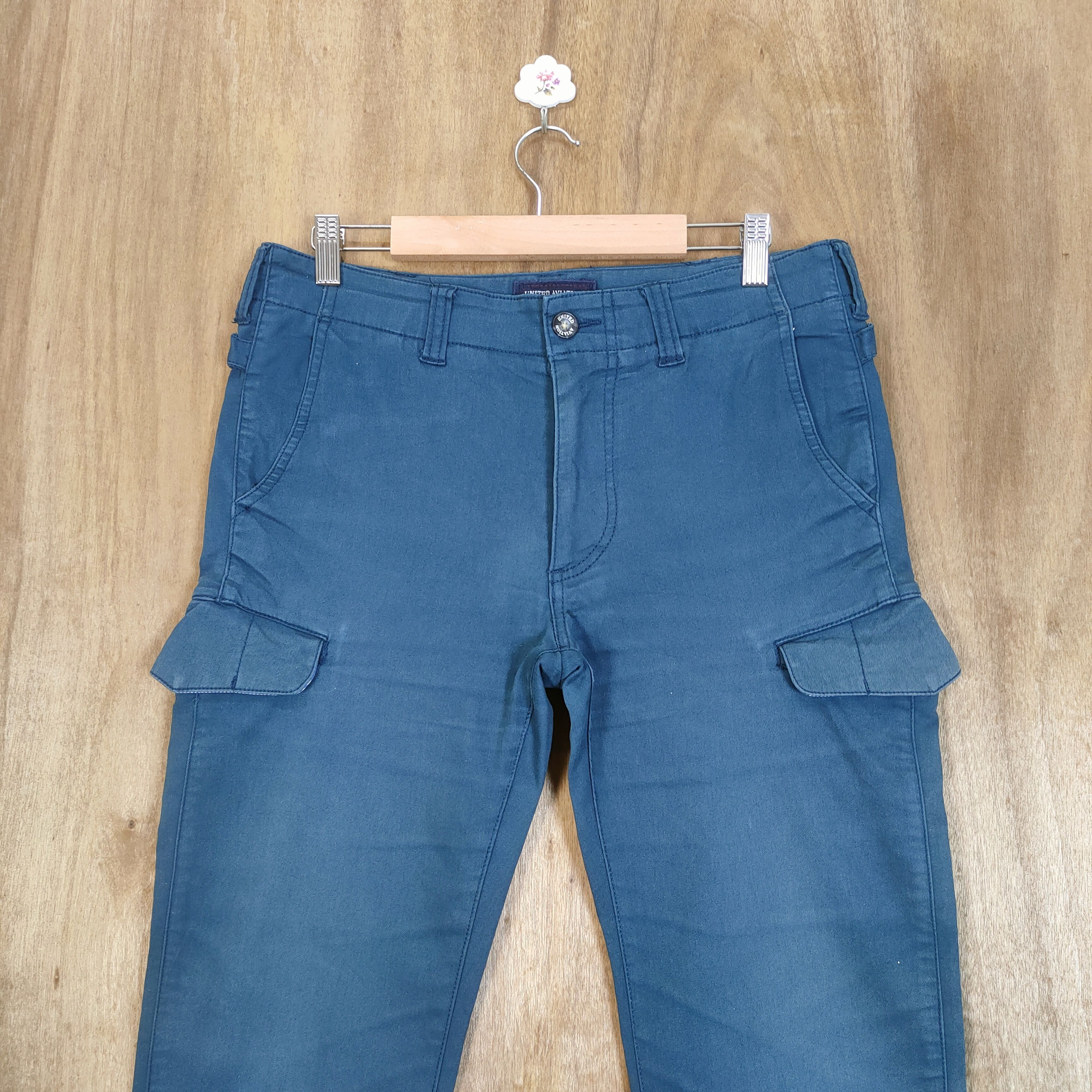 Japanese Brand UNITED AVITION CARGO PANTS SKINNY STYLE Size US 31 - 3 Thumbnail
