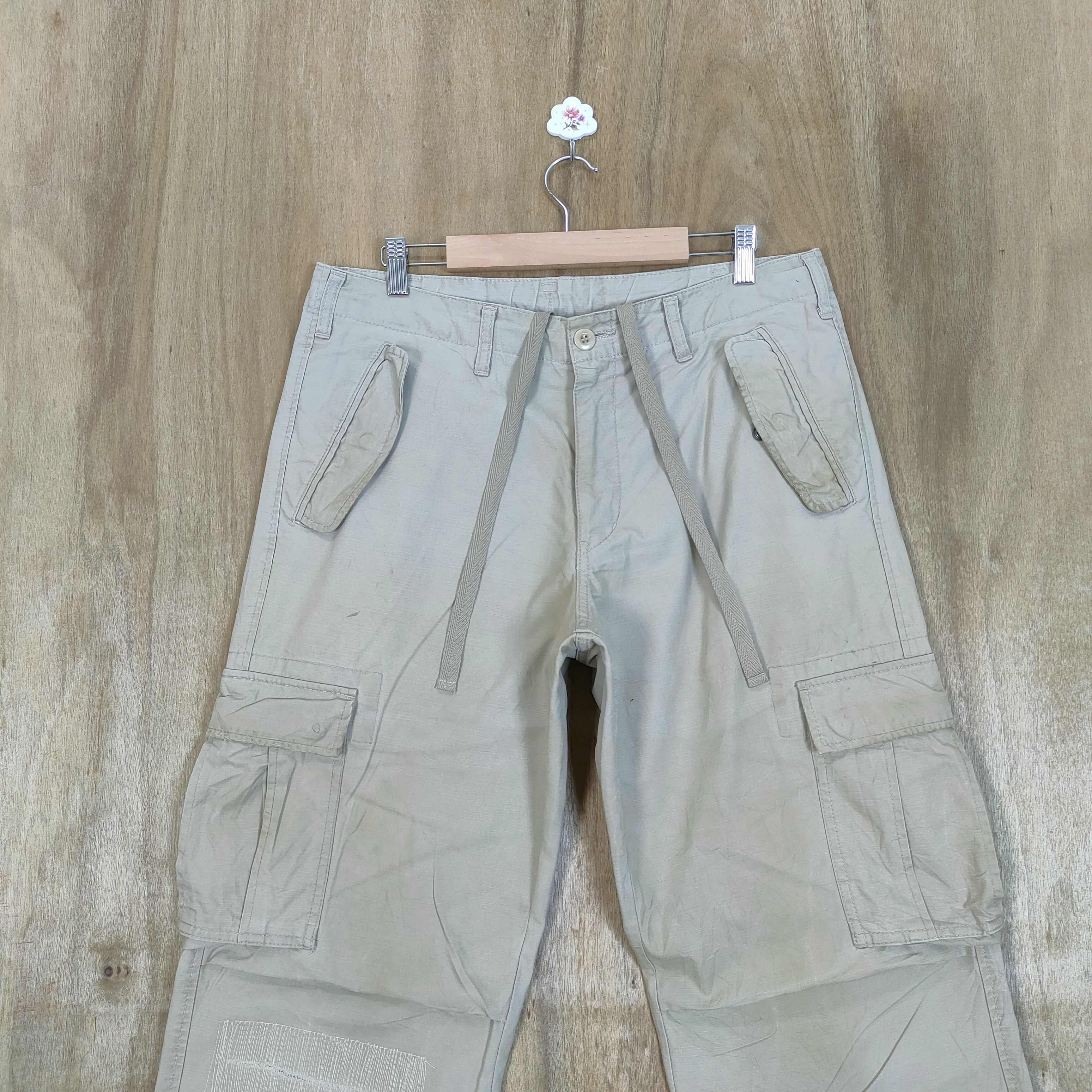 Japanese Brand W34 VINTAGE JAPANESE BRAND CARGO PANTS Size US 34 / EU 50 - 2 Thumbnail