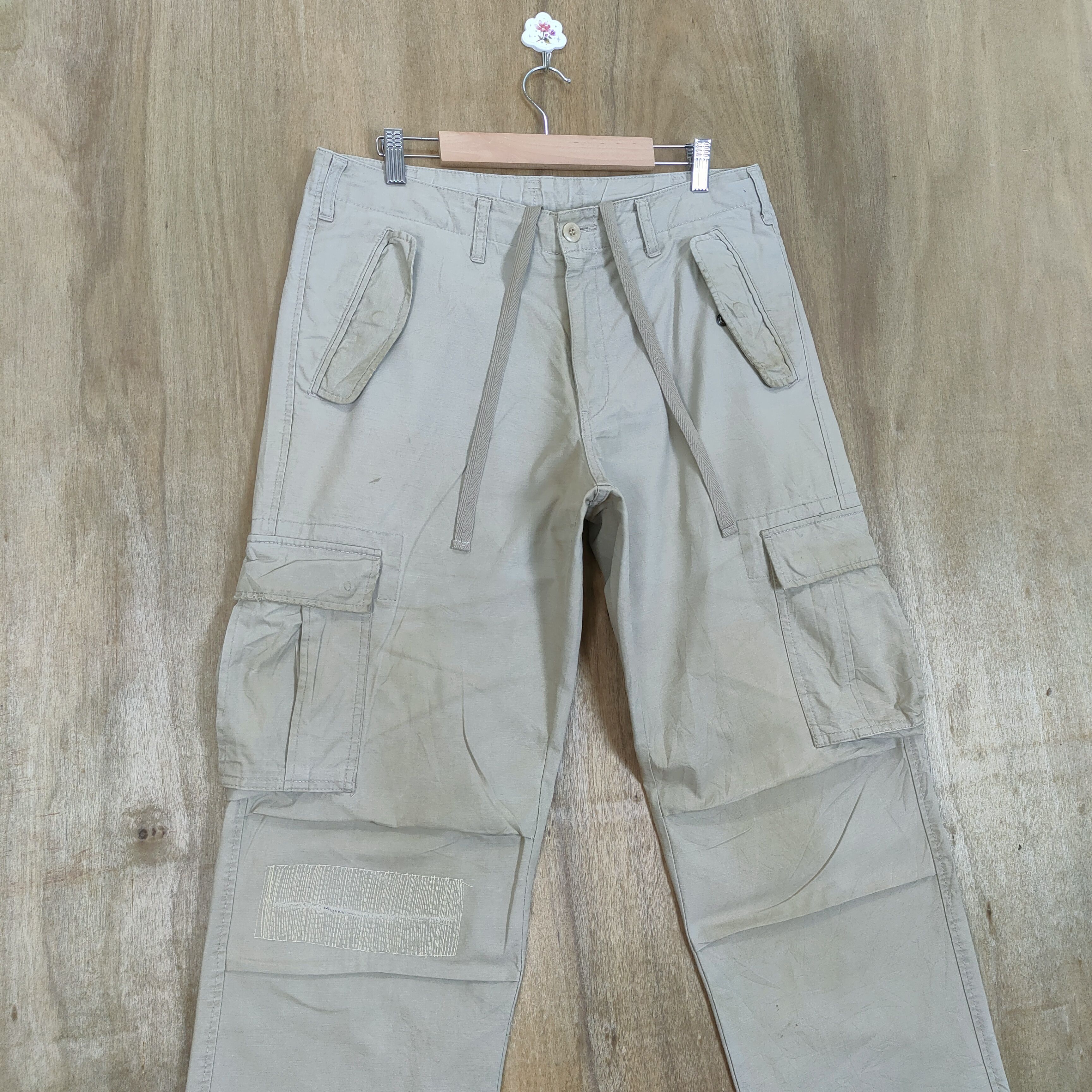 Japanese Brand W34 VINTAGE JAPANESE BRAND CARGO PANTS Size US 34 / EU 50 - 4 Thumbnail