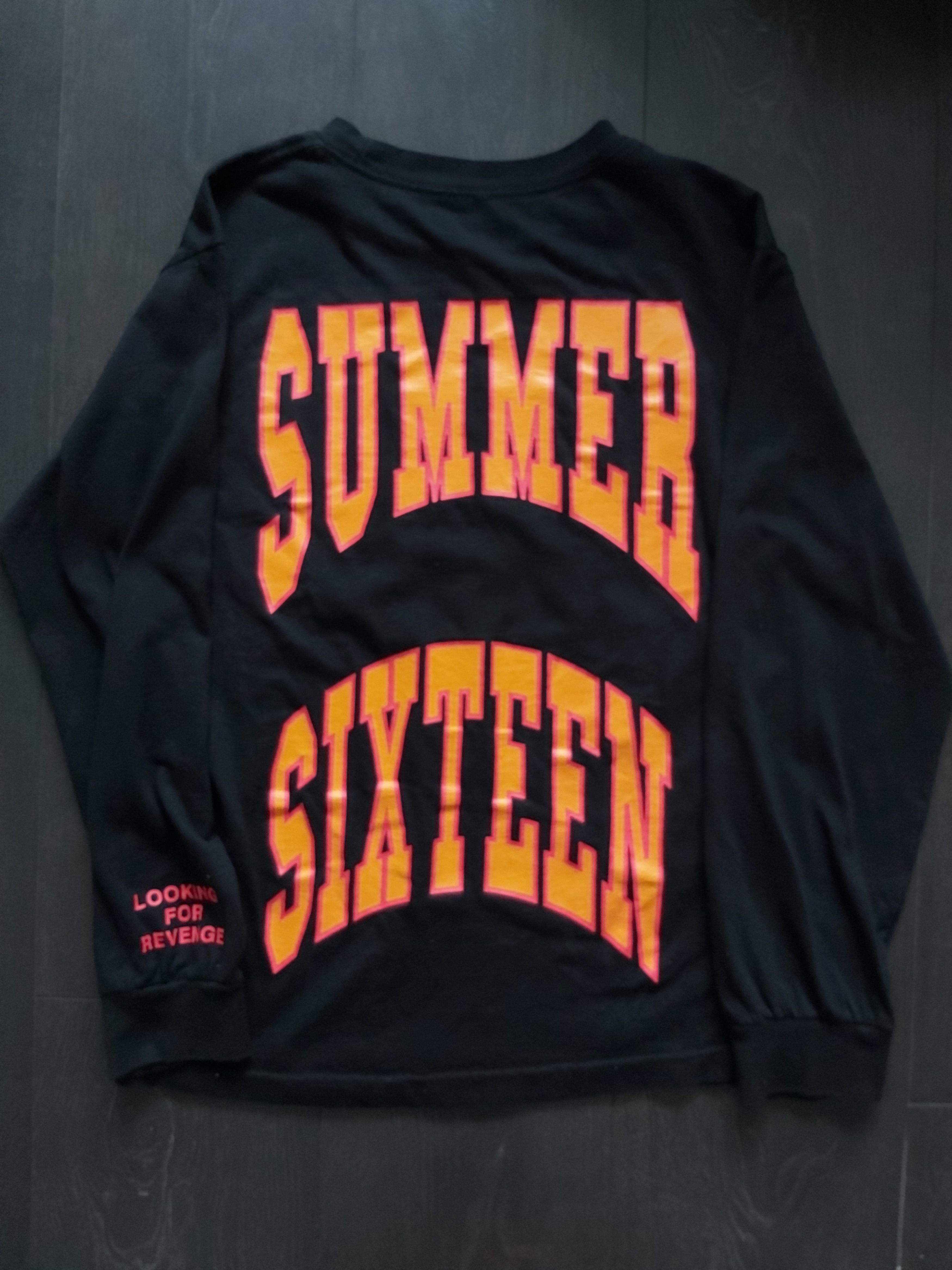 Band Tees × Drake × October's Very Own Revenge Summer Sixteen Tour Tee - long sleeve Size US S / EU 44-46 / 1 - 3 Thumbnail