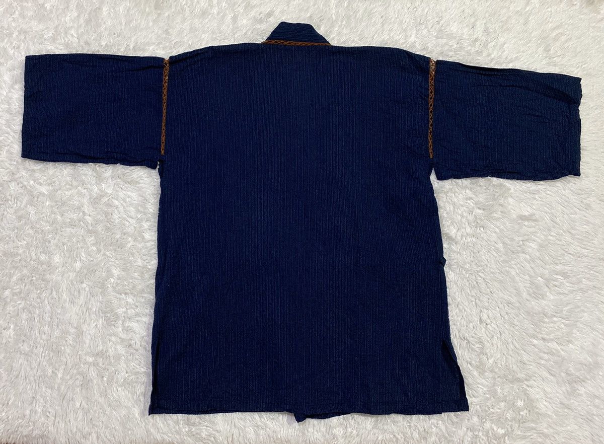 Japanese Brand Gold Stitching Jinbei Kimono Cardigan Size US M / EU 48-50 / 2 - 2 Thumbnail