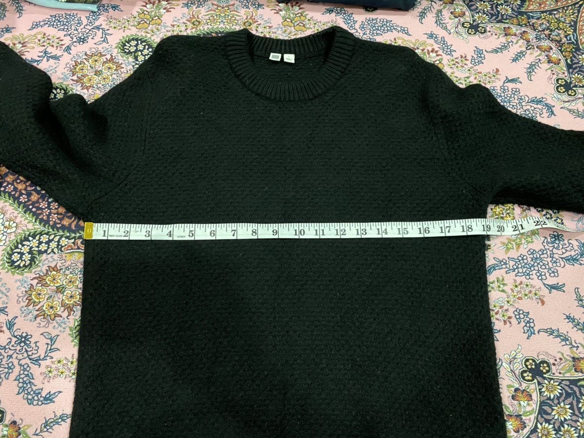 Christophe Lemaire × Uniqlo Uniqlo x Lemaire Wool Black Sweater Pullover Size US M / EU 48-50 / 2 - 11 Thumbnail