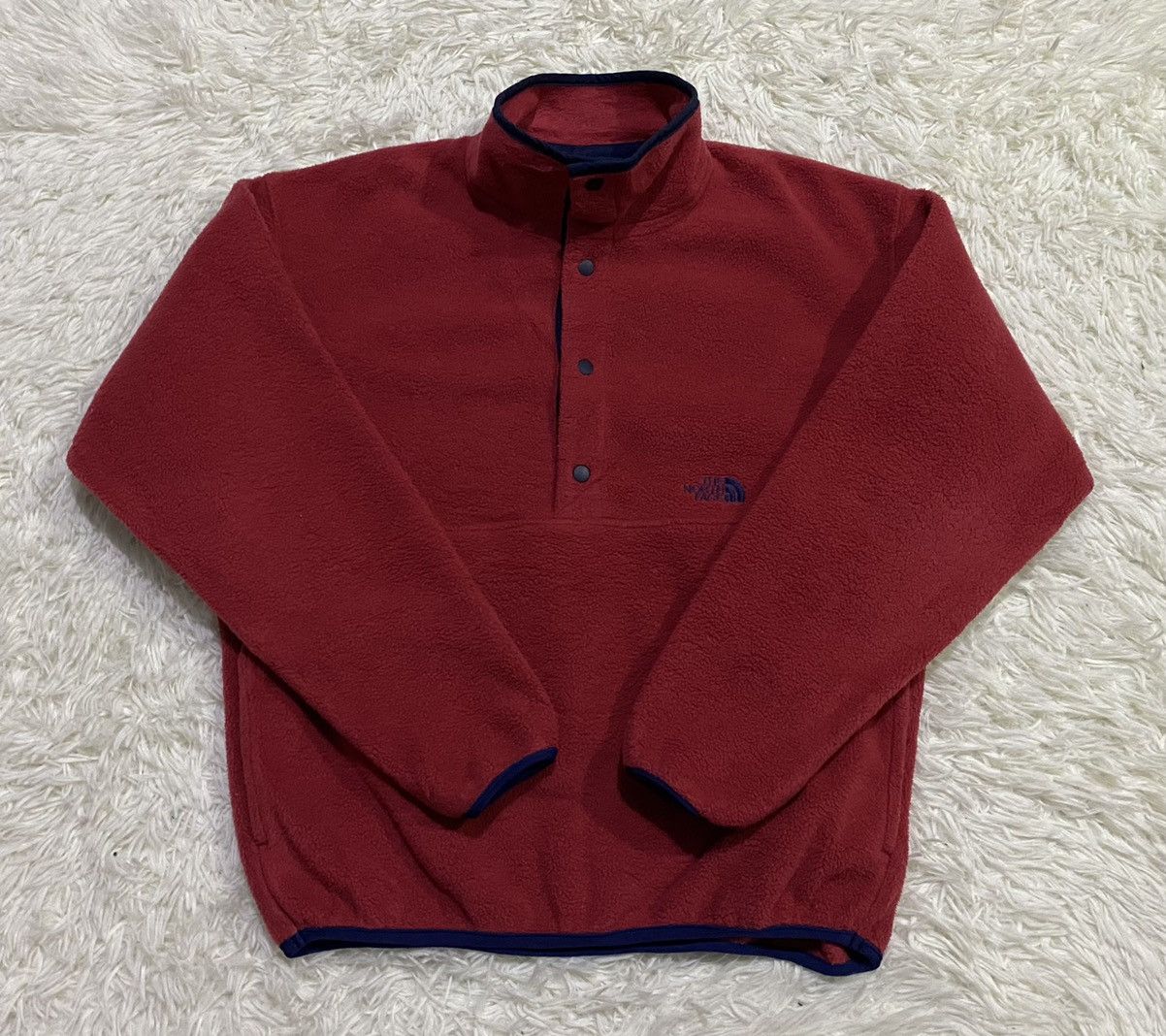 The North Face × Vintage Vintage The North Face Deep Pile Fleece Jumper Pullover Size US M / EU 48-50 / 2 - 4 Thumbnail