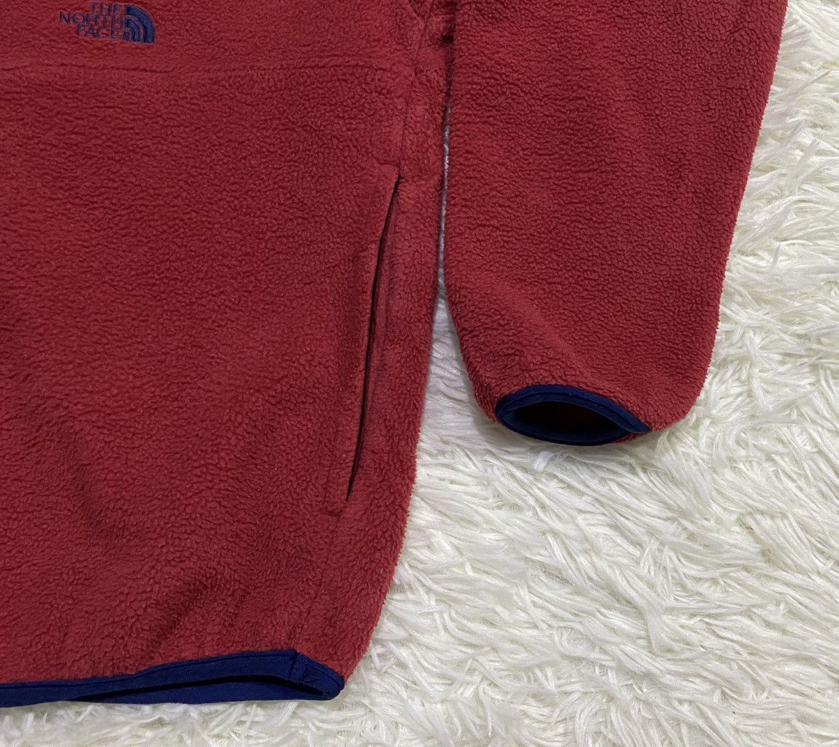 The North Face × Vintage Vintage The North Face Deep Pile Fleece Jumper Pullover Size US M / EU 48-50 / 2 - 7 Thumbnail