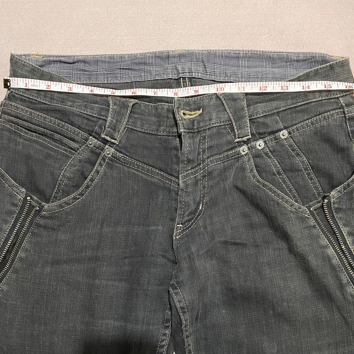Julius PPFM MULTIPLE ZIPPER DENIM JULIUS STYLE Size US 30 / EU 46 - 4 Thumbnail