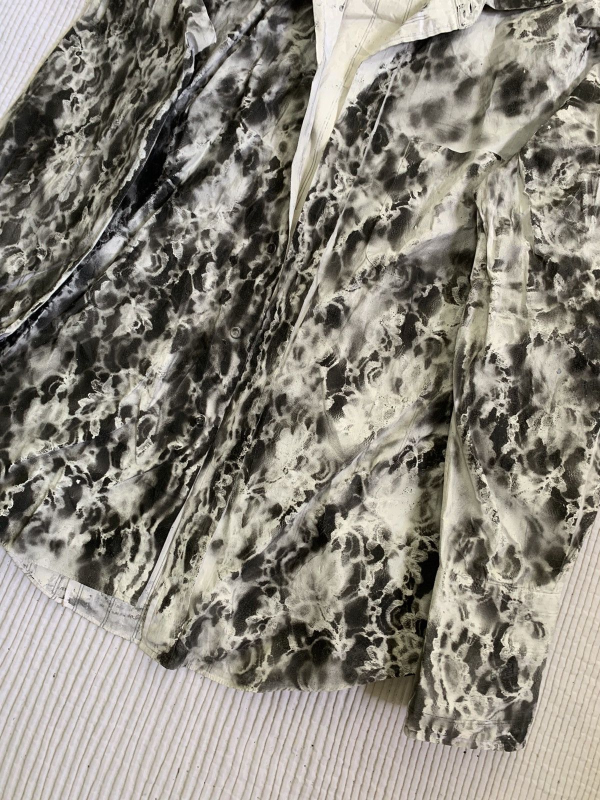 Handmade Sexy Punk Paint Print Shirt Size US M / EU 48-50 / 2 - 2 Thumbnail