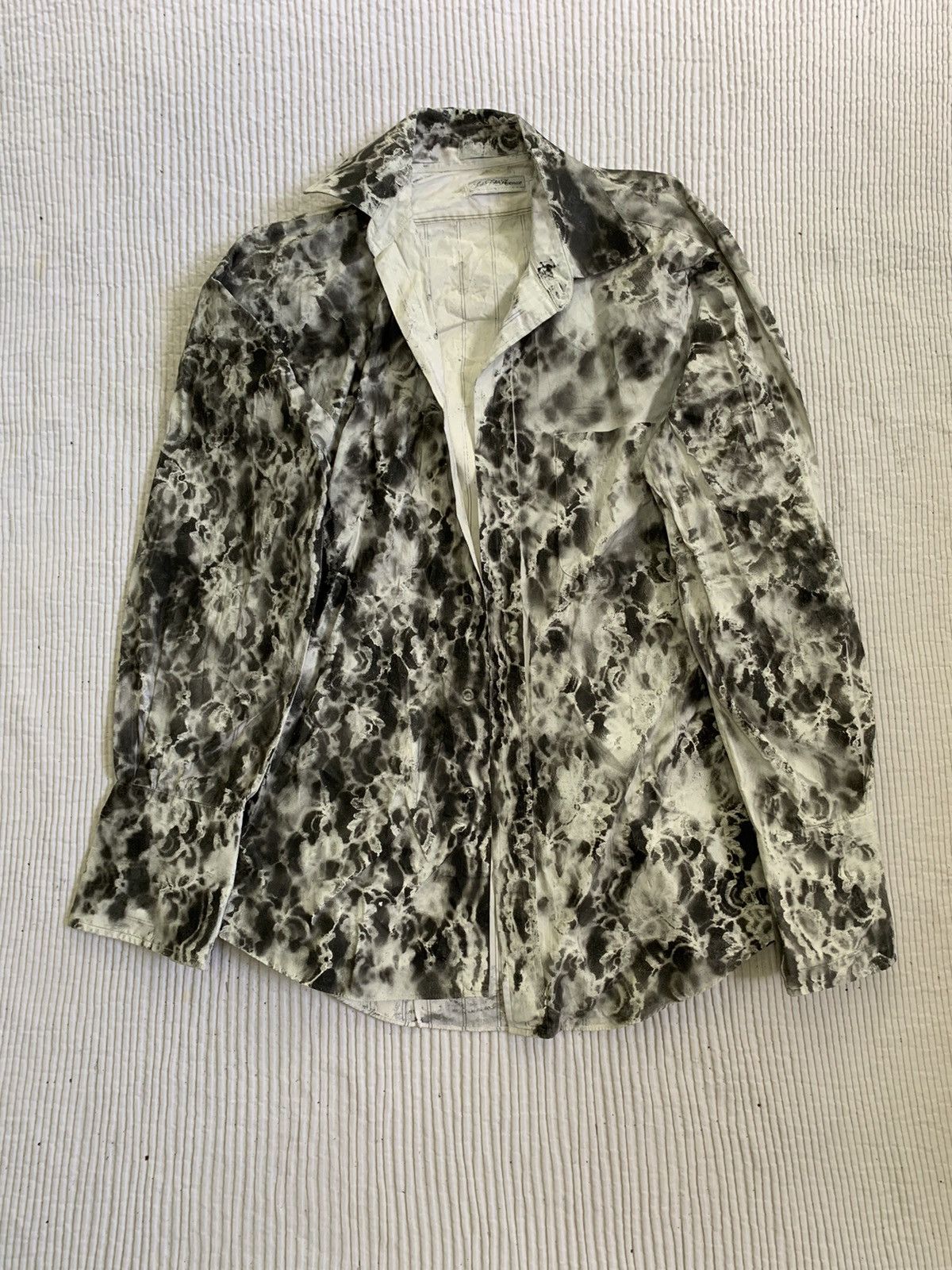 Handmade Sexy Punk Paint Print Shirt Size US M / EU 48-50 / 2 - 1 Thumbnail