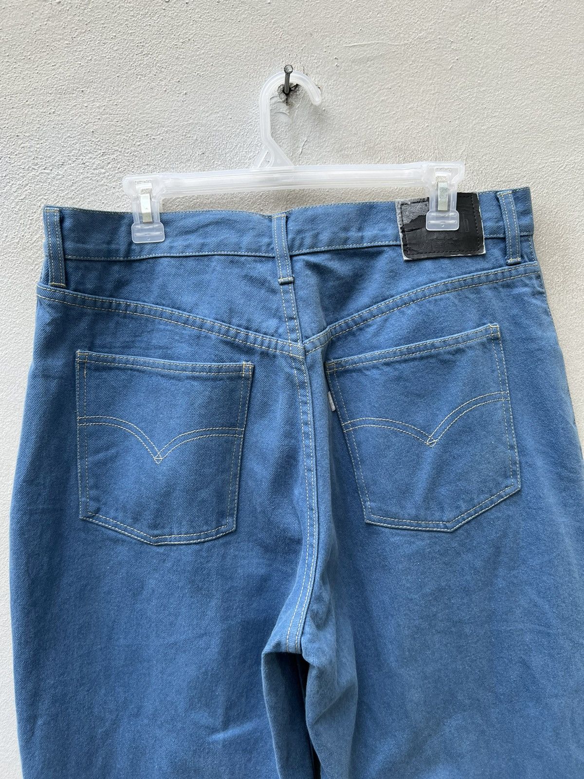 Levi's × Vintage VTG 1998 Levi’s Silvertab Turquoise Blue Denim Loose Jeans Size US 34 / EU 50 - 16 Thumbnail