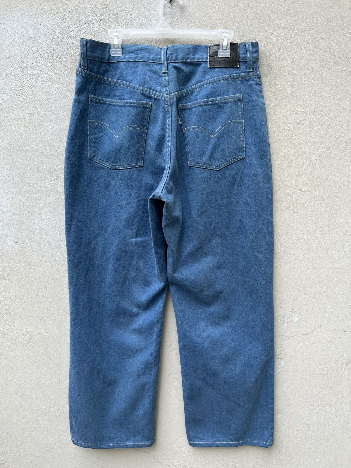 Levi's × Vintage VTG 1998 Levi’s Silvertab Turquoise Blue Denim Loose Jeans Size US 34 / EU 50 - 15 Thumbnail