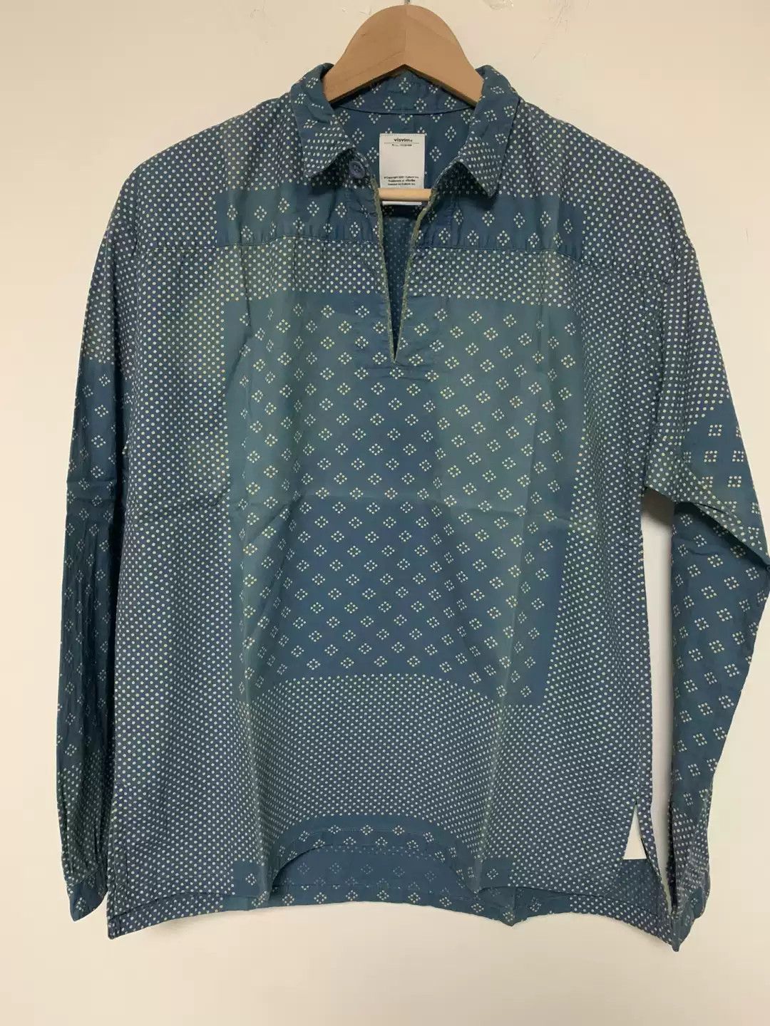 Visvim visvim 14ss kerchief dots tunic shirt | Grailed