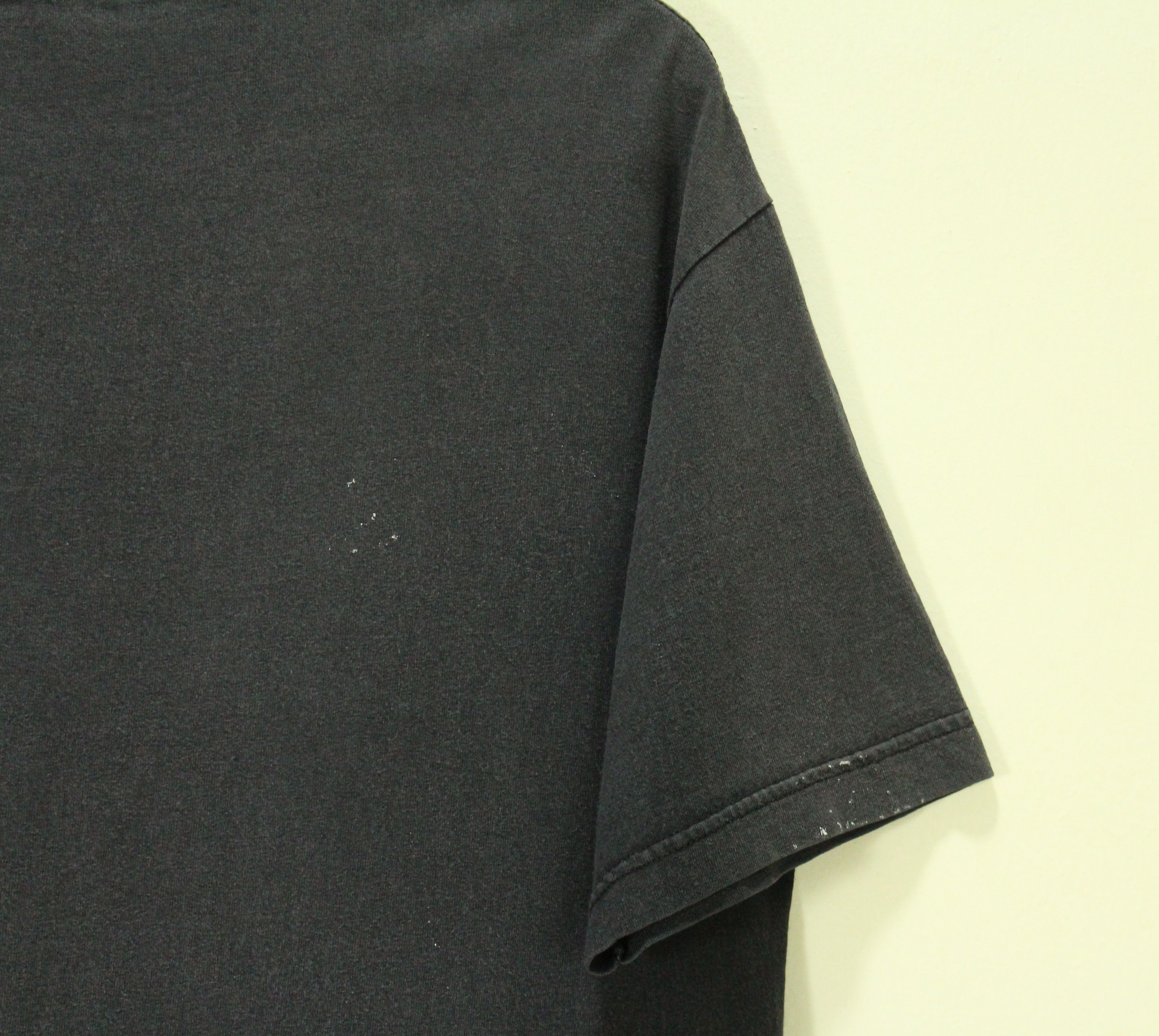 Vintage Vintage WATERS CUSTOMS T Shirt Faded Black Size US L / EU 52-54 / 3 - 6 Thumbnail