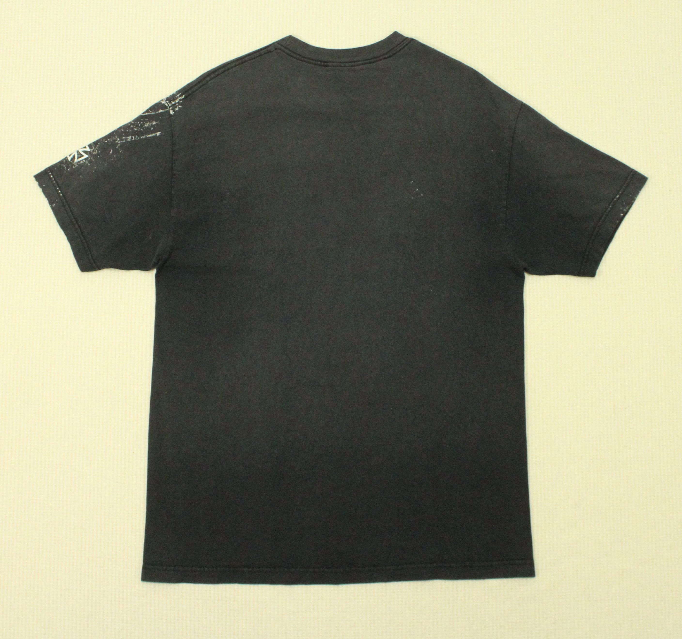 Vintage Vintage WATERS CUSTOMS T Shirt Faded Black Size US L / EU 52-54 / 3 - 12 Thumbnail