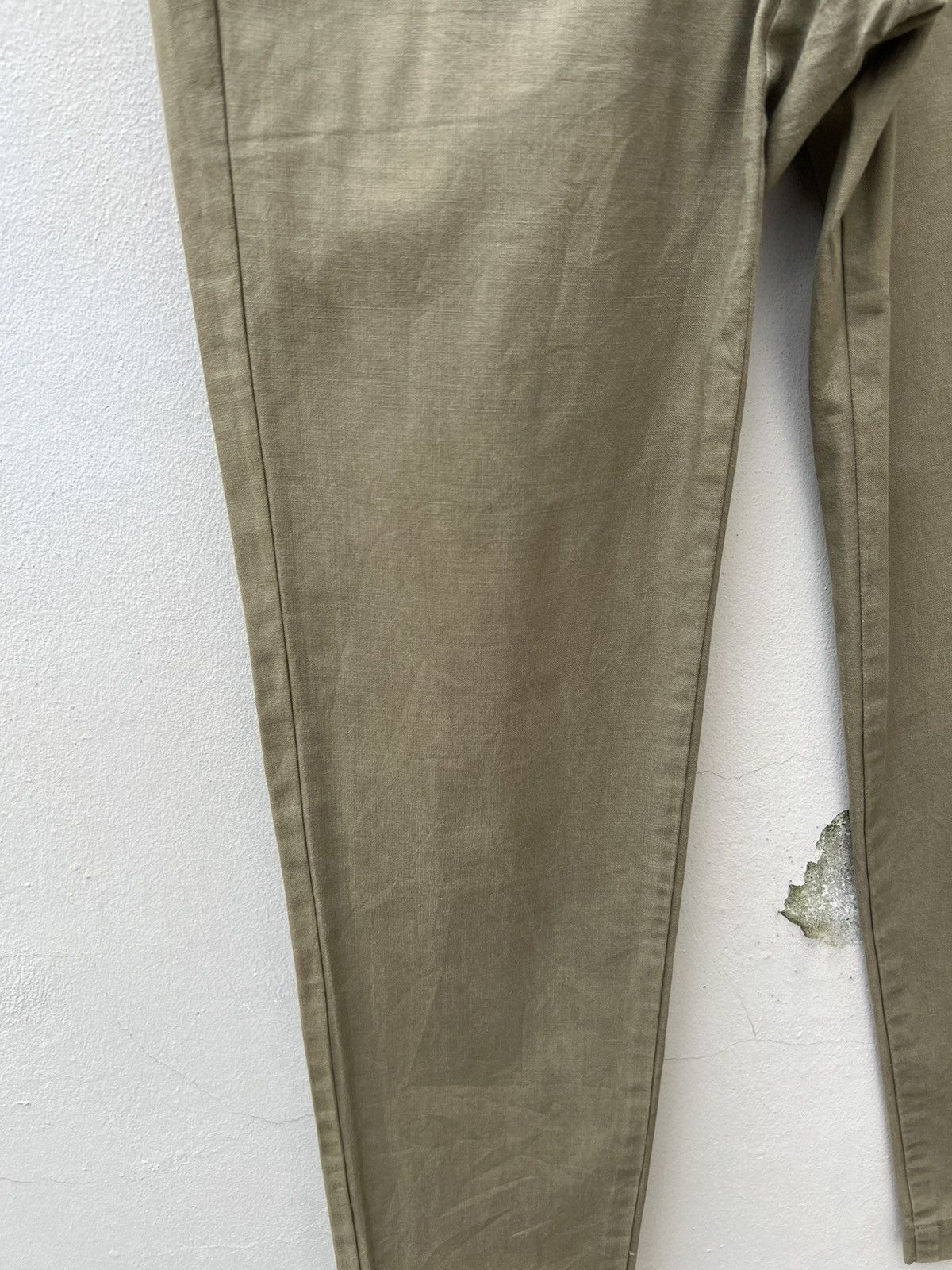 ABAHOUSE Abahouse D’AGILITA Japan Fade Olive Green Gurkha Chinos Pant Size US 29 - 10 Thumbnail
