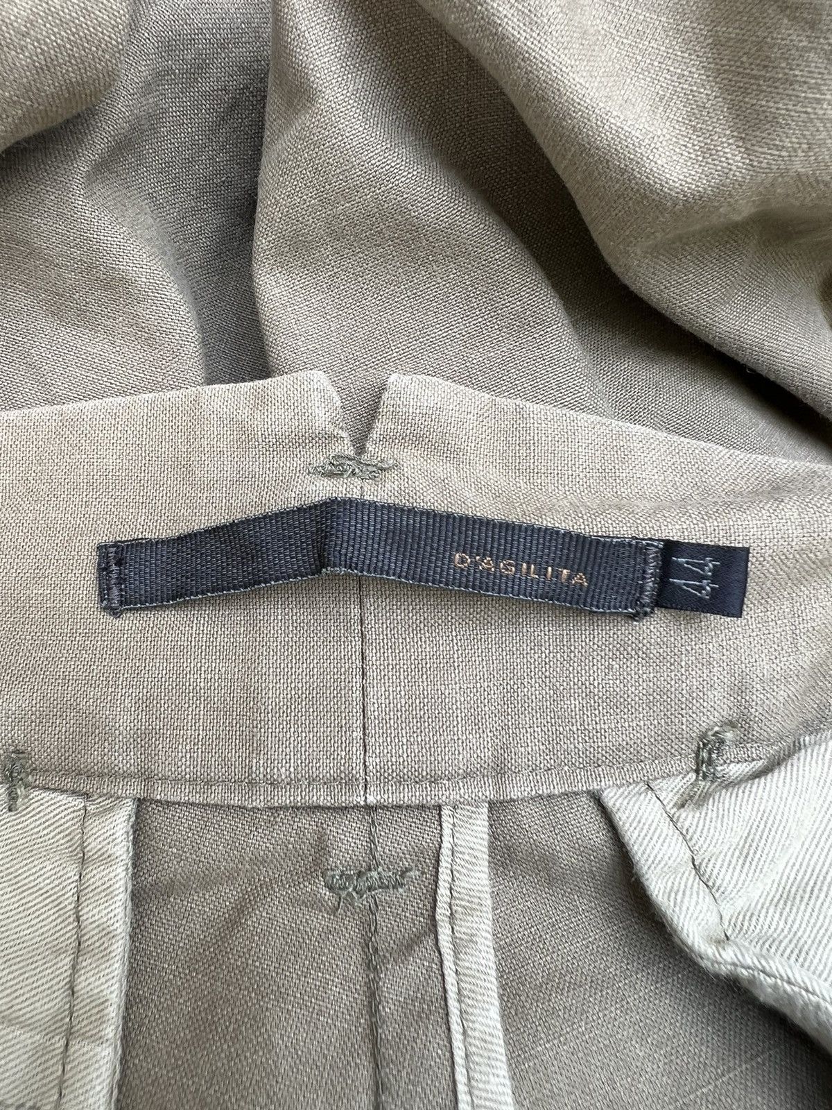 ABAHOUSE Abahouse D’AGILITA Japan Fade Olive Green Gurkha Chinos Pant Size US 29 - 21 Thumbnail