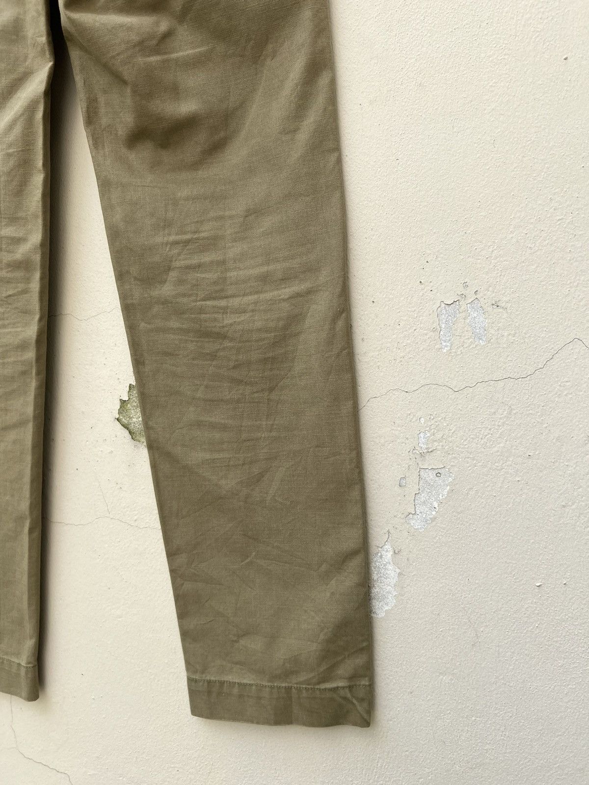 ABAHOUSE Abahouse D’AGILITA Japan Fade Olive Green Gurkha Chinos Pant Size US 29 - 20 Thumbnail