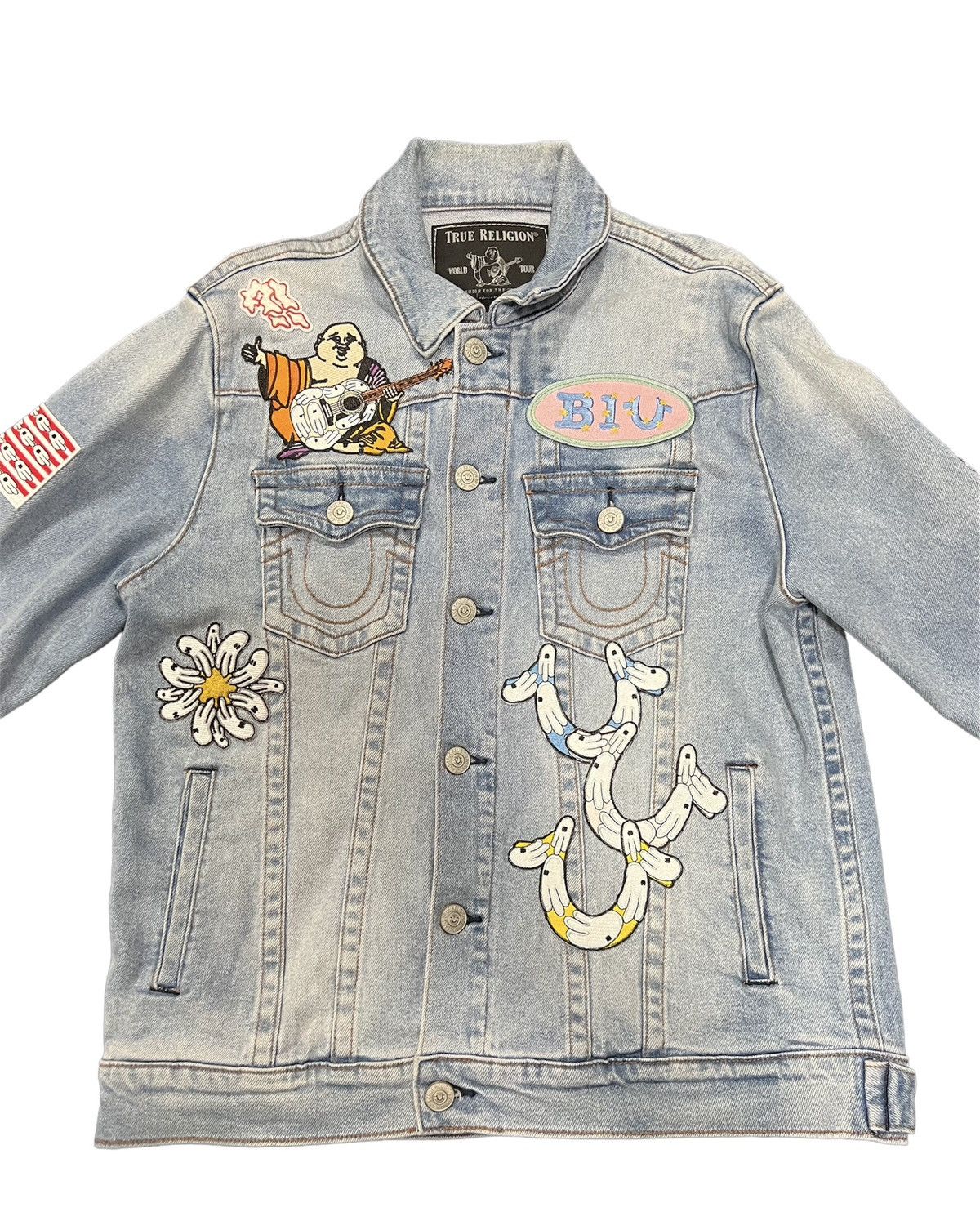 True Religion True Religion X Blu Boy Denim Jacket Grailed