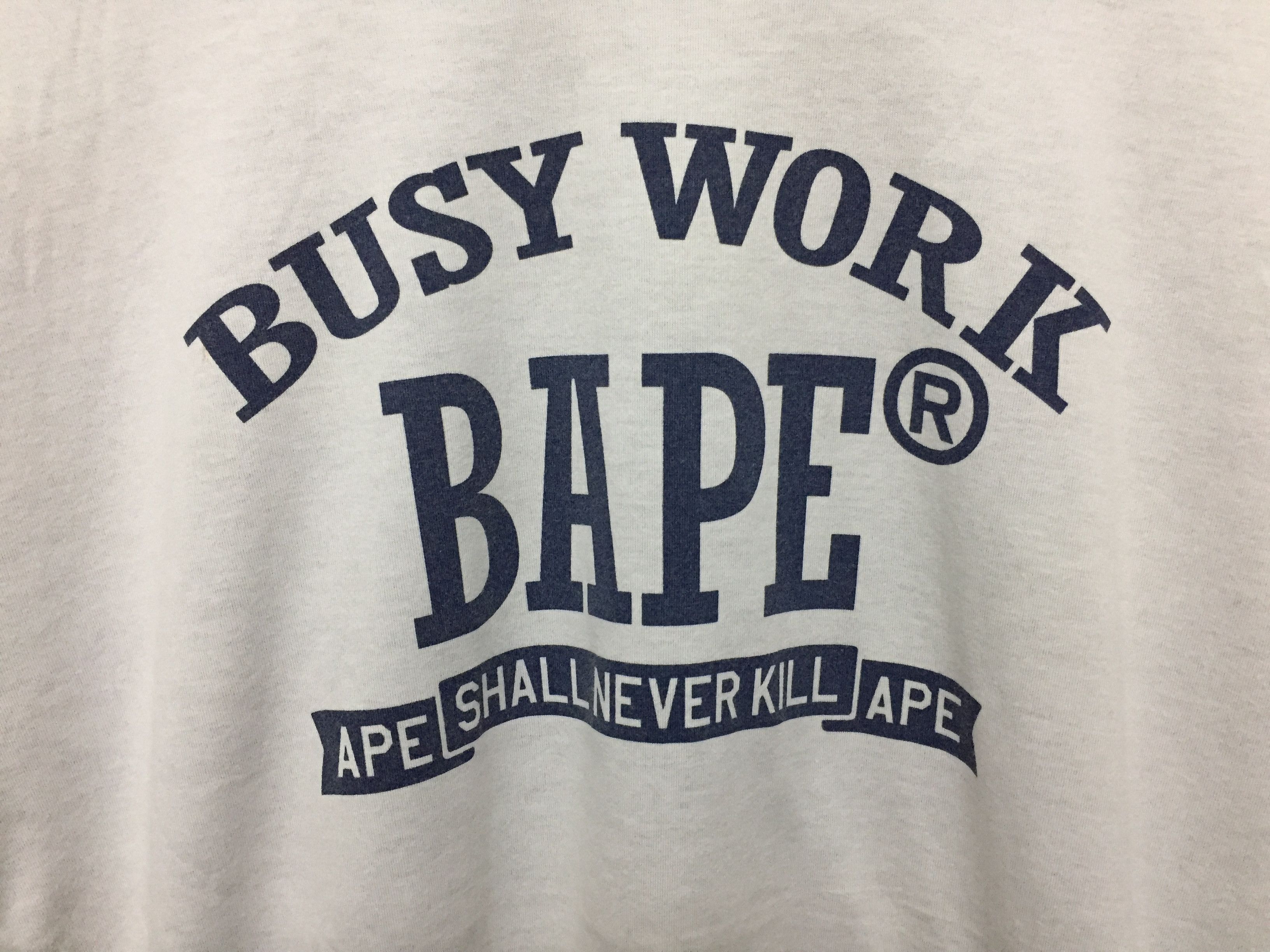 Bape BAPE general busy work reversible tee Size US M / EU 48-50 / 2 - 6 Thumbnail