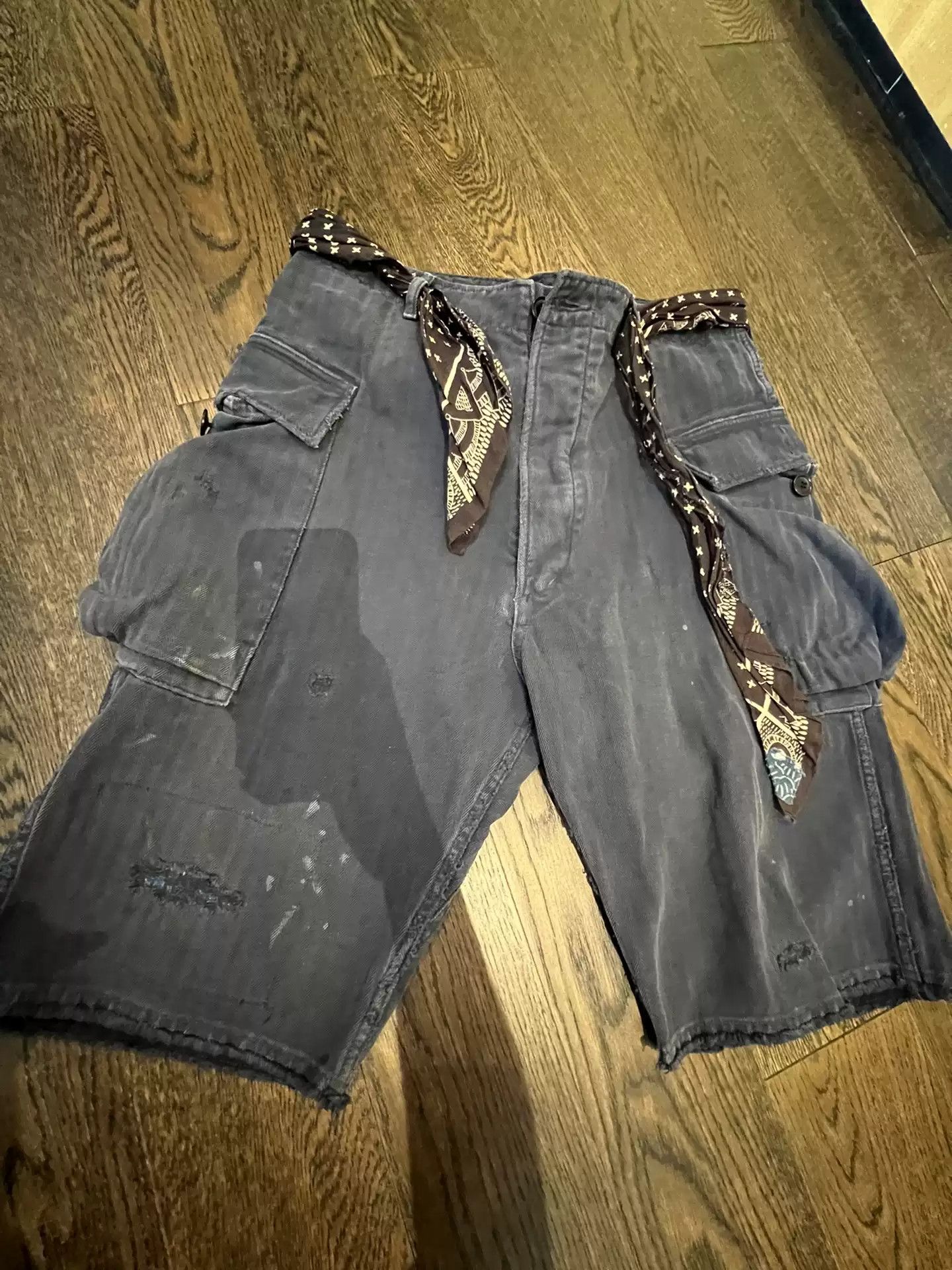 パンツ 20ss VISVIM VETERANS SHORTS CRASH Visvim Veterans Pants Crash | Grailed