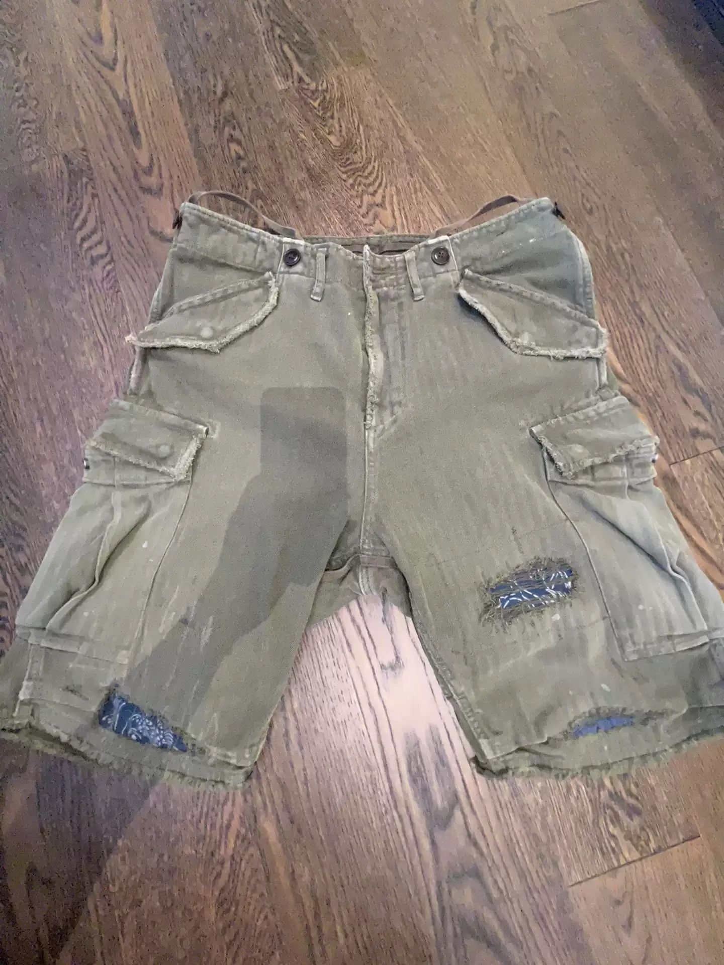 VISVIM ICT JUMBO EIGER SHORTS