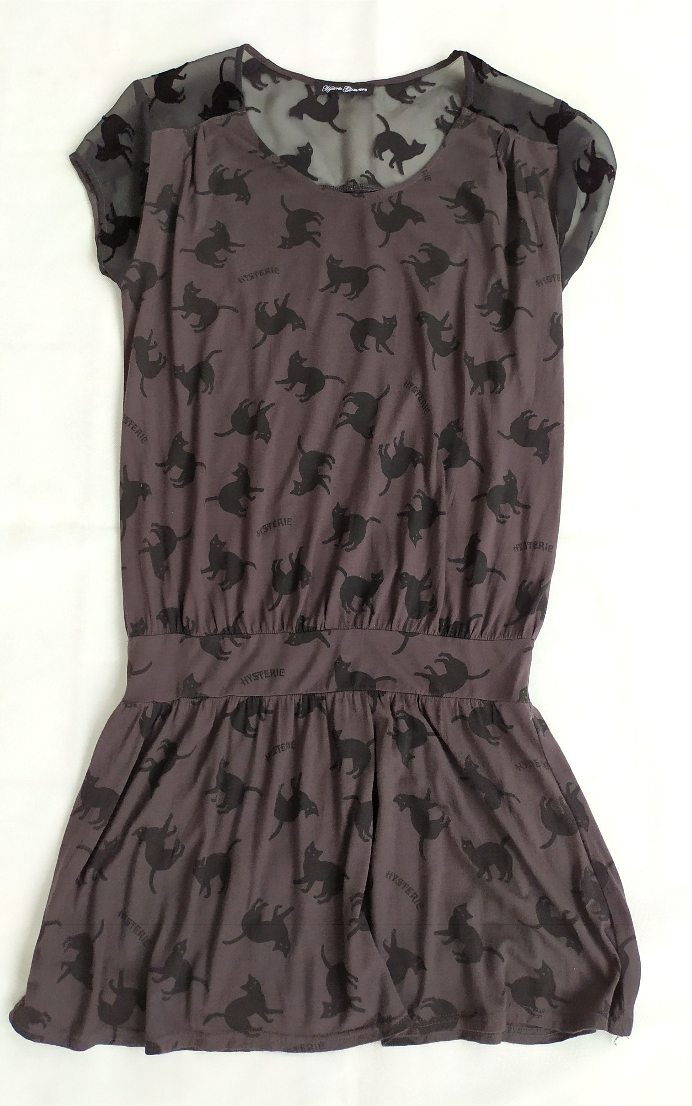 Hysteric Glamour Japanese brand HYSTERIC GLAMOUR mini dress cats velvet Size M / US 6-8 / IT 42-44 - 4 Thumbnail