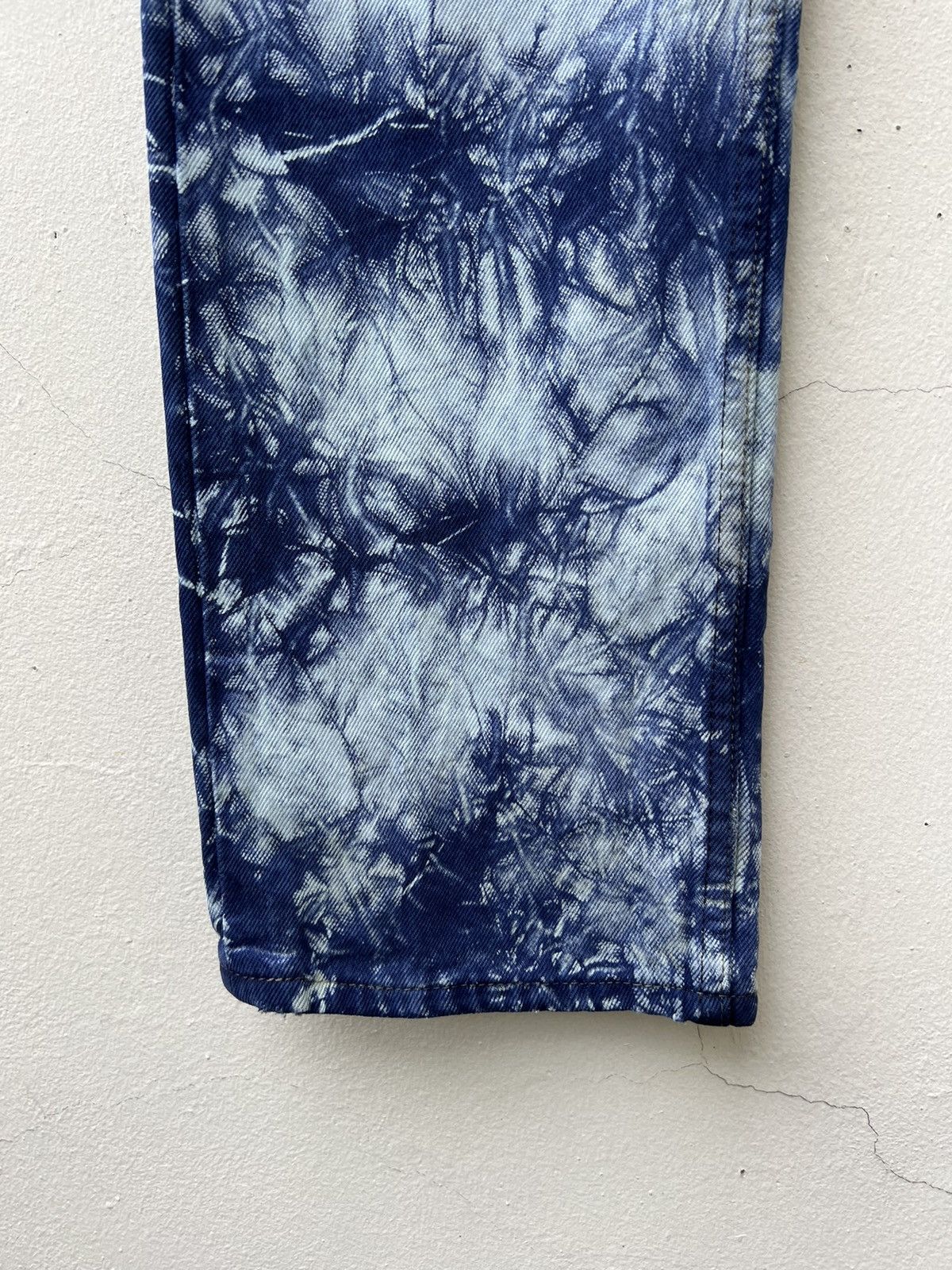 Levi's Vintage Late 80s Levi’s 501 Tie Dye Denim Regular Jeans Size US 31 - 11 Thumbnail
