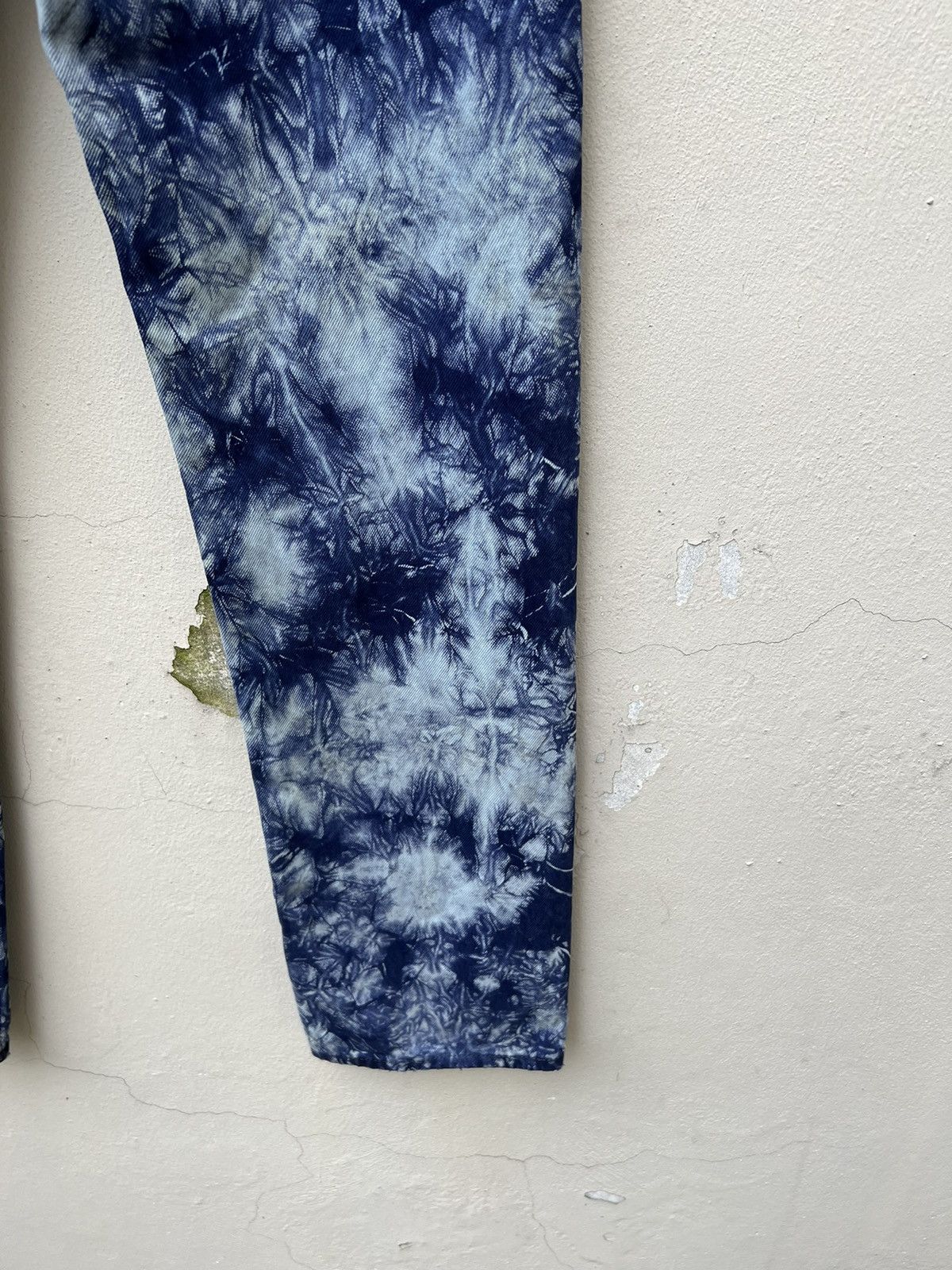 Levi's Vintage Late 80s Levi’s 501 Tie Dye Denim Regular Jeans Size US 31 - 22 Thumbnail